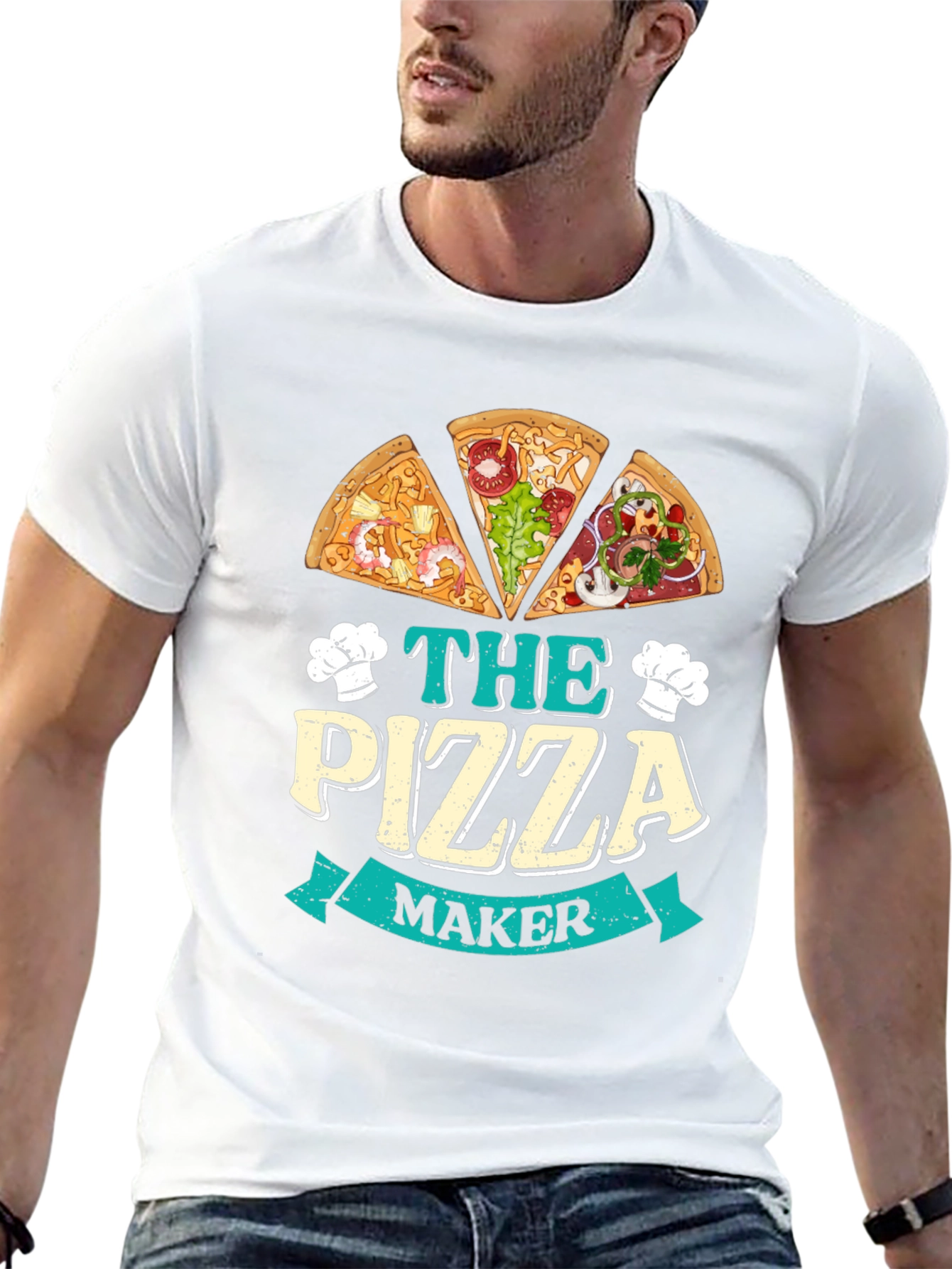 The Pizza Maker Graphic Tee Pizza Lover T-Shirt