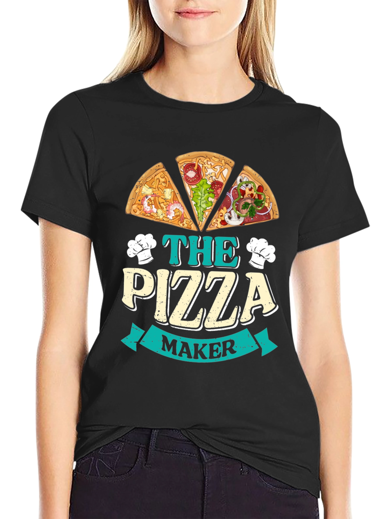 The Pizza Maker Graphic Tee Pizza Lover T-Shirt