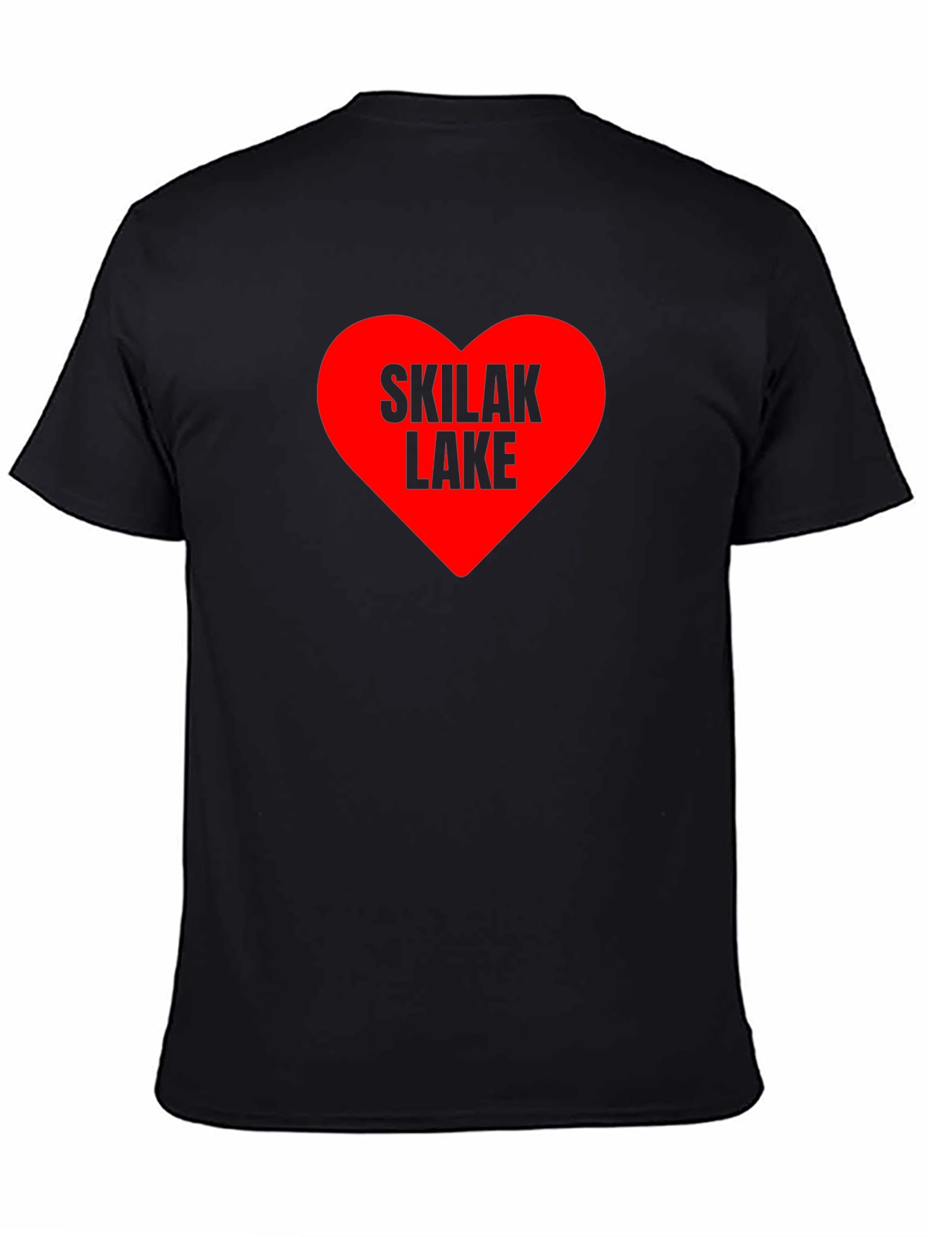 Skilak Lake Heart T-Shirt