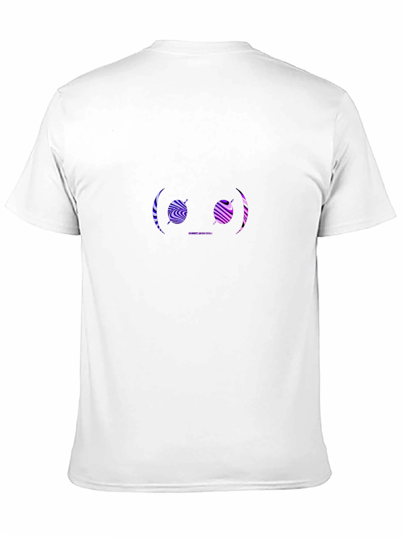 Abstract Face Graphic Tee - Black Unisex T-Shirt