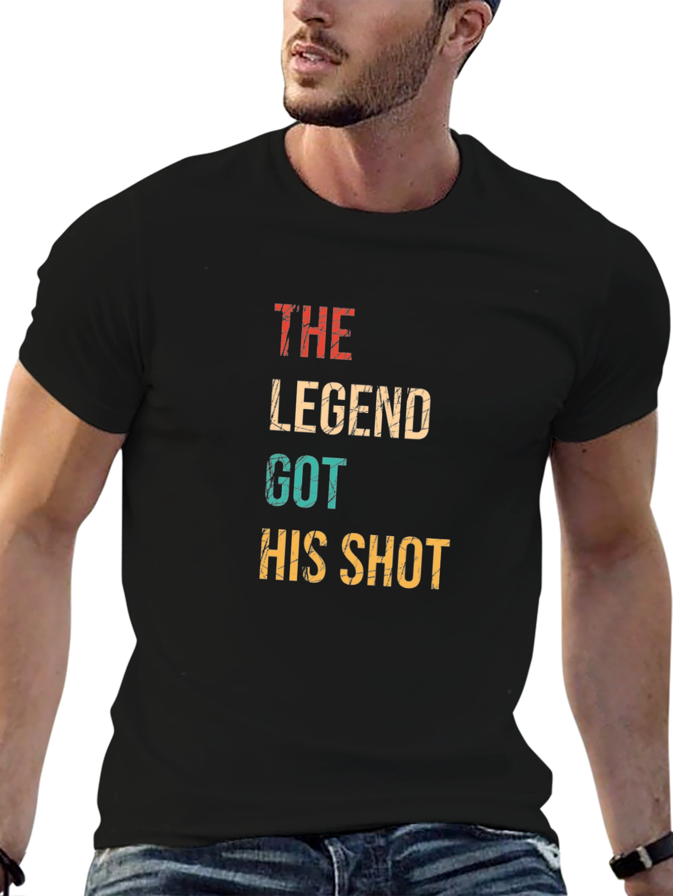 The Legend Got His Shot Graphic Tee