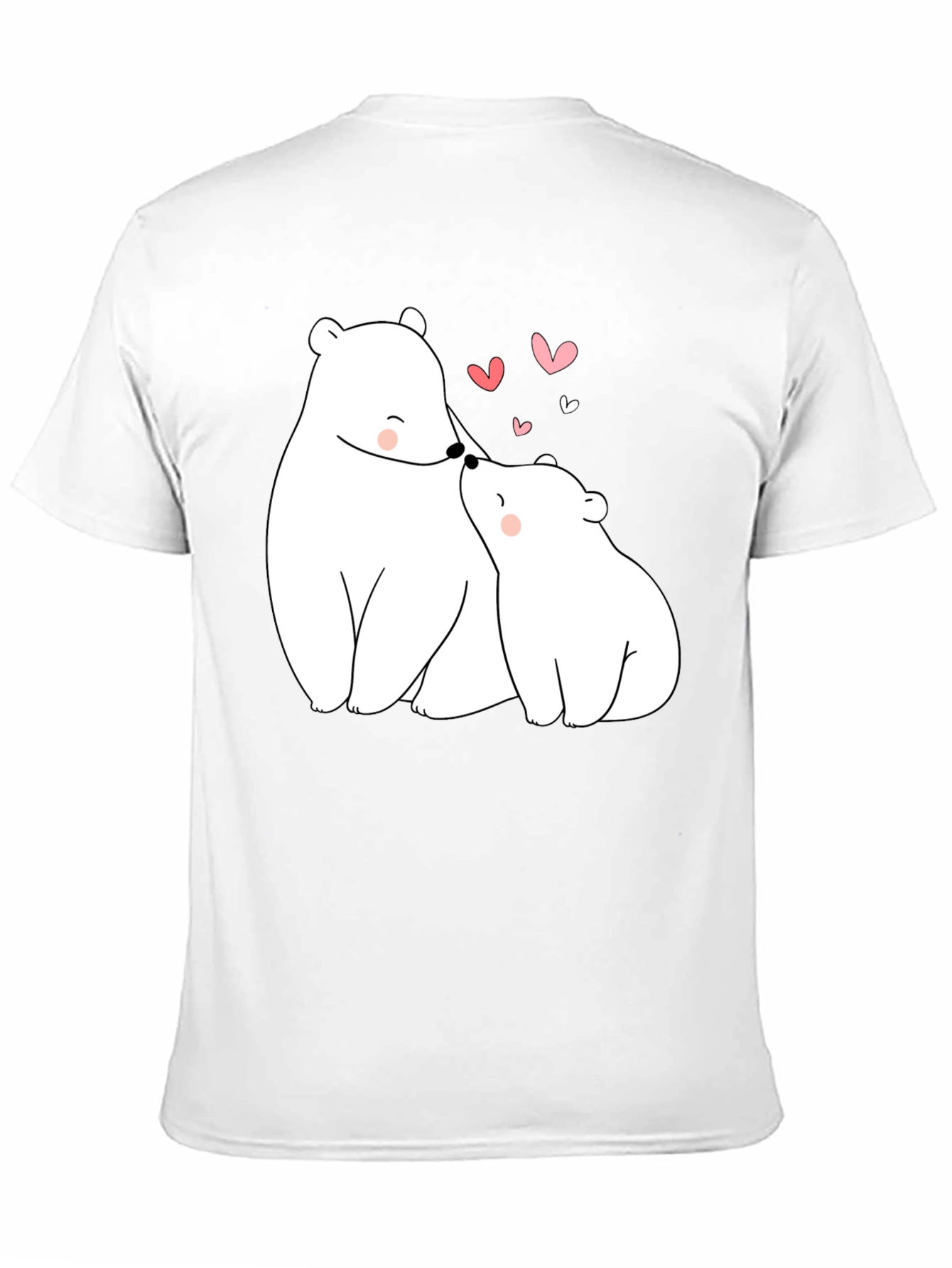 Bear Hugs Graphic Tee - Black Casual Shirt