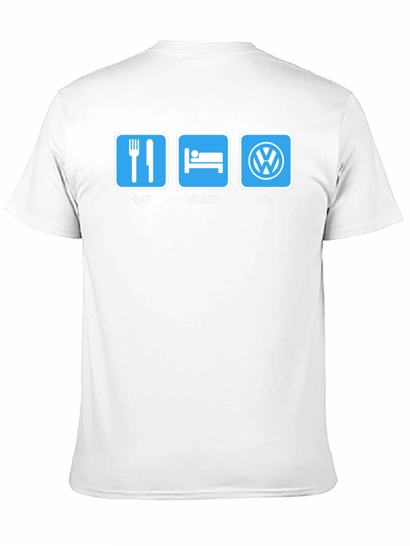 Eat Sleep VW T-Shirt - Car Enthusiast Tee
