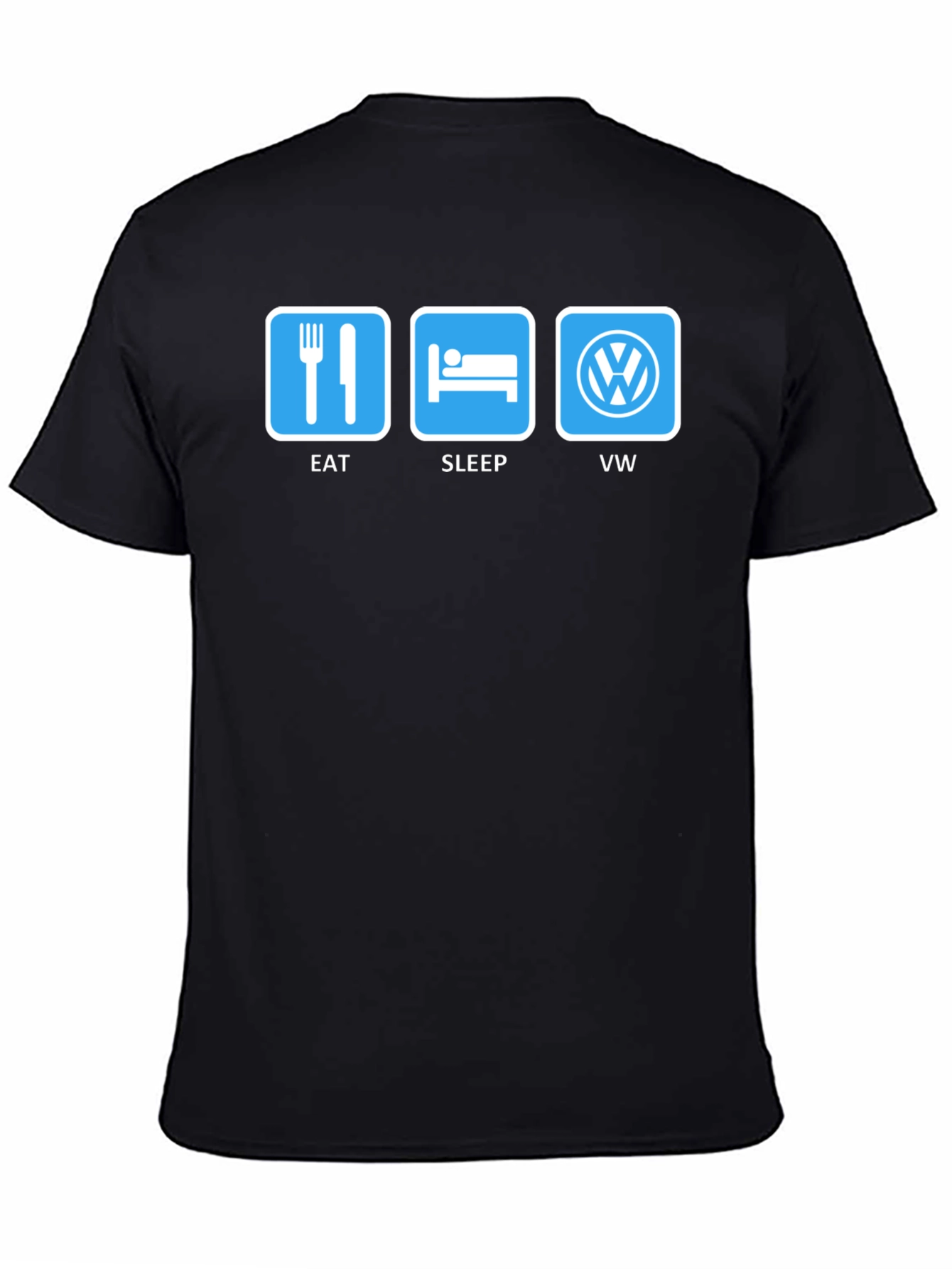 Eat Sleep VW T-Shirt - Car Enthusiast Tee