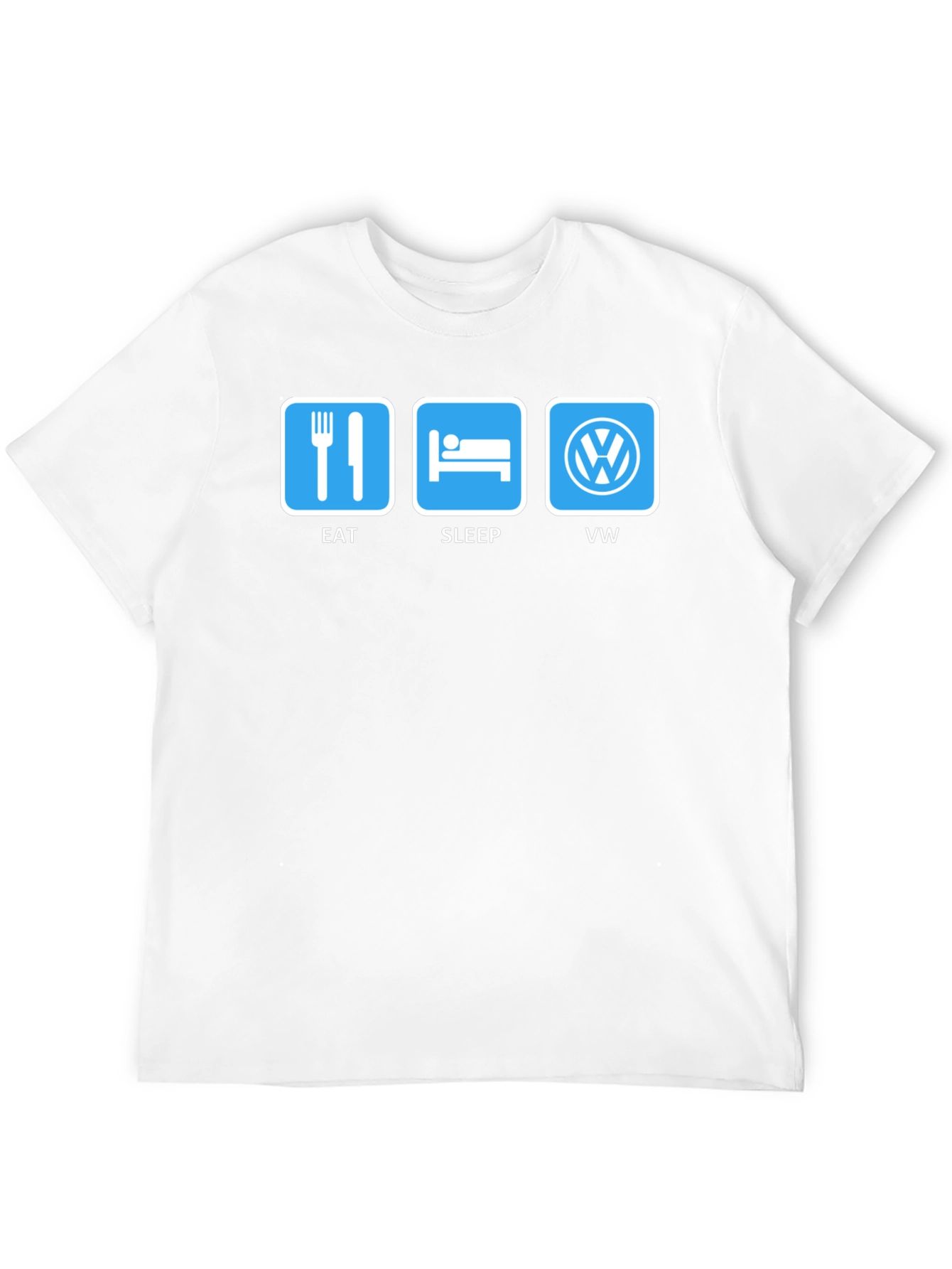 Eat Sleep VW T-Shirt - Car Enthusiast Tee