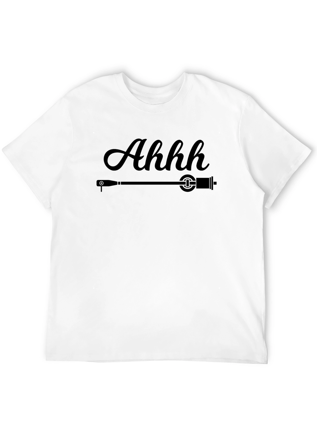 Ahhh Cannon T-Shirt - Black Graphic Tee