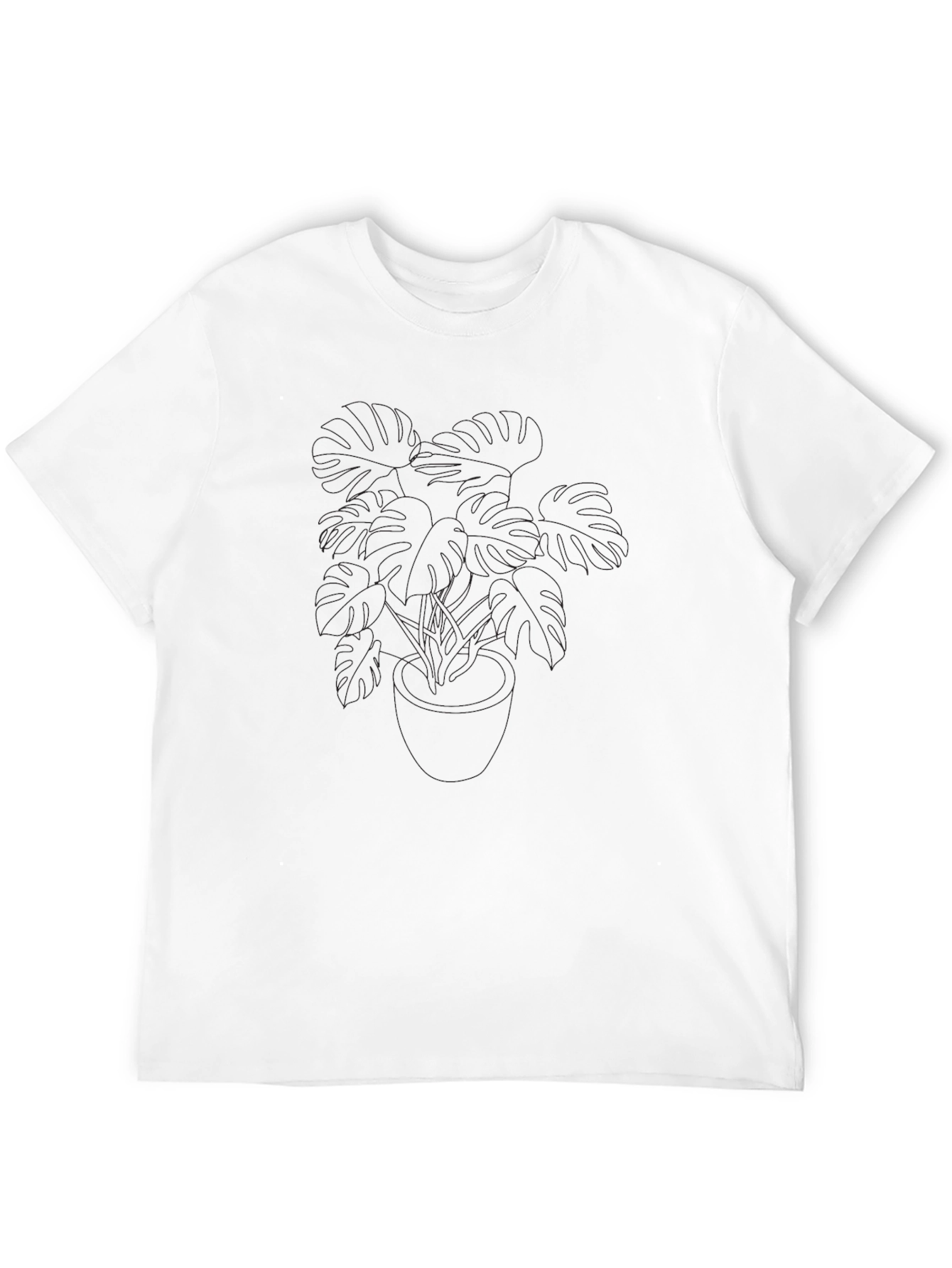 Mens Classic Solid Black T-Shirt