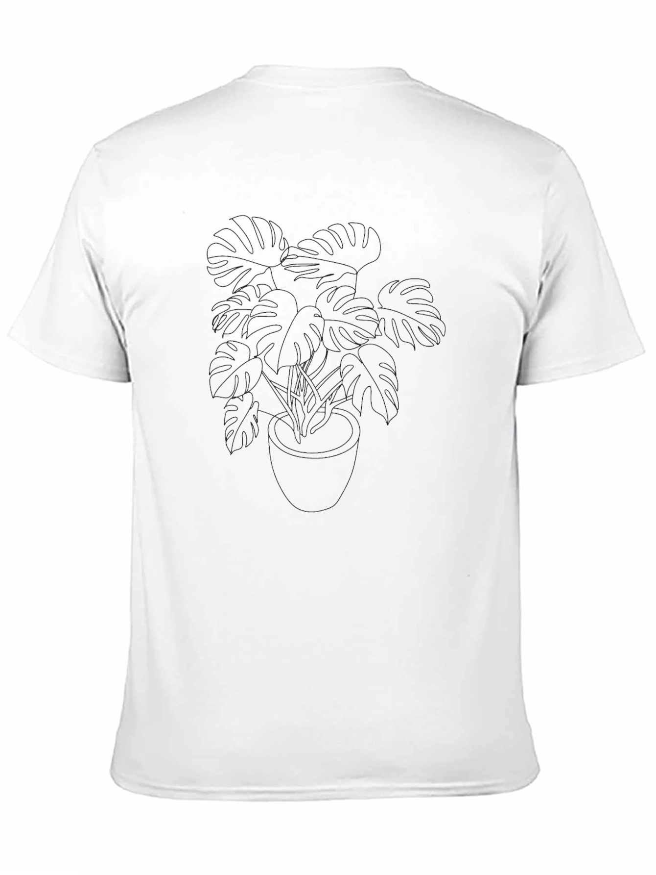 Mens Classic Solid Black T-Shirt
