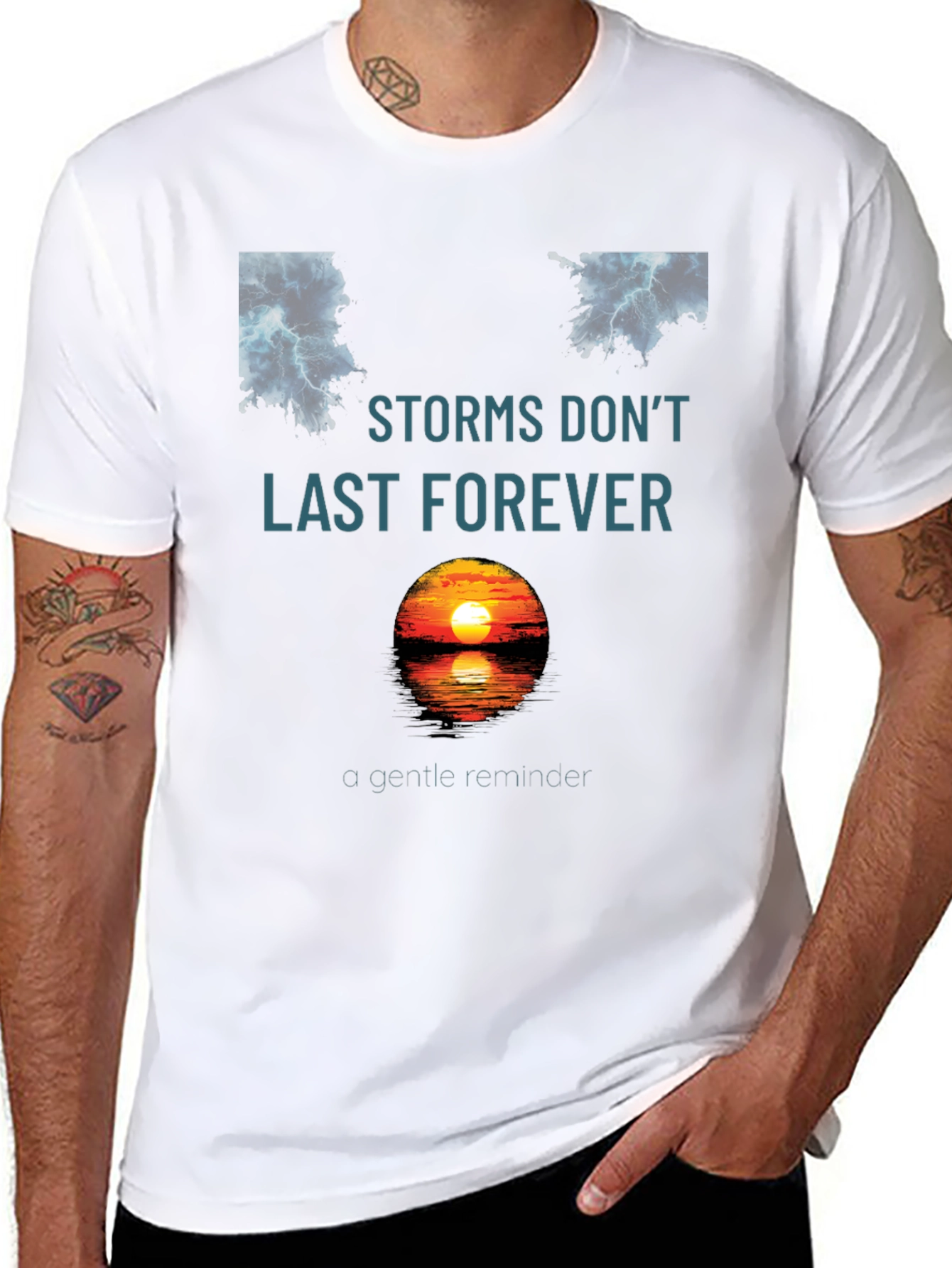 Storms Dont Last Forever Graphic T-Shirt