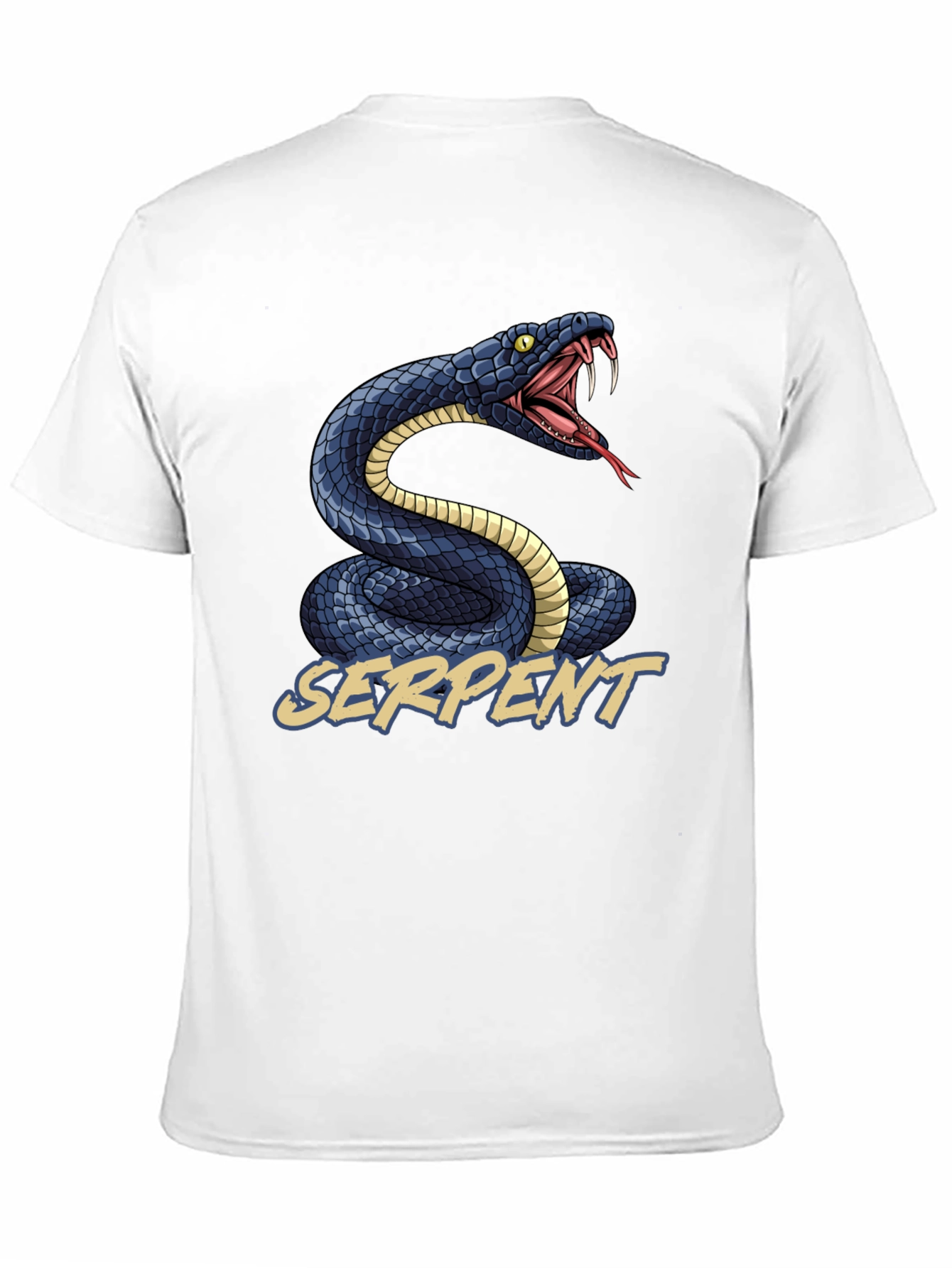 Serpent Graphic T-Shirt - Black