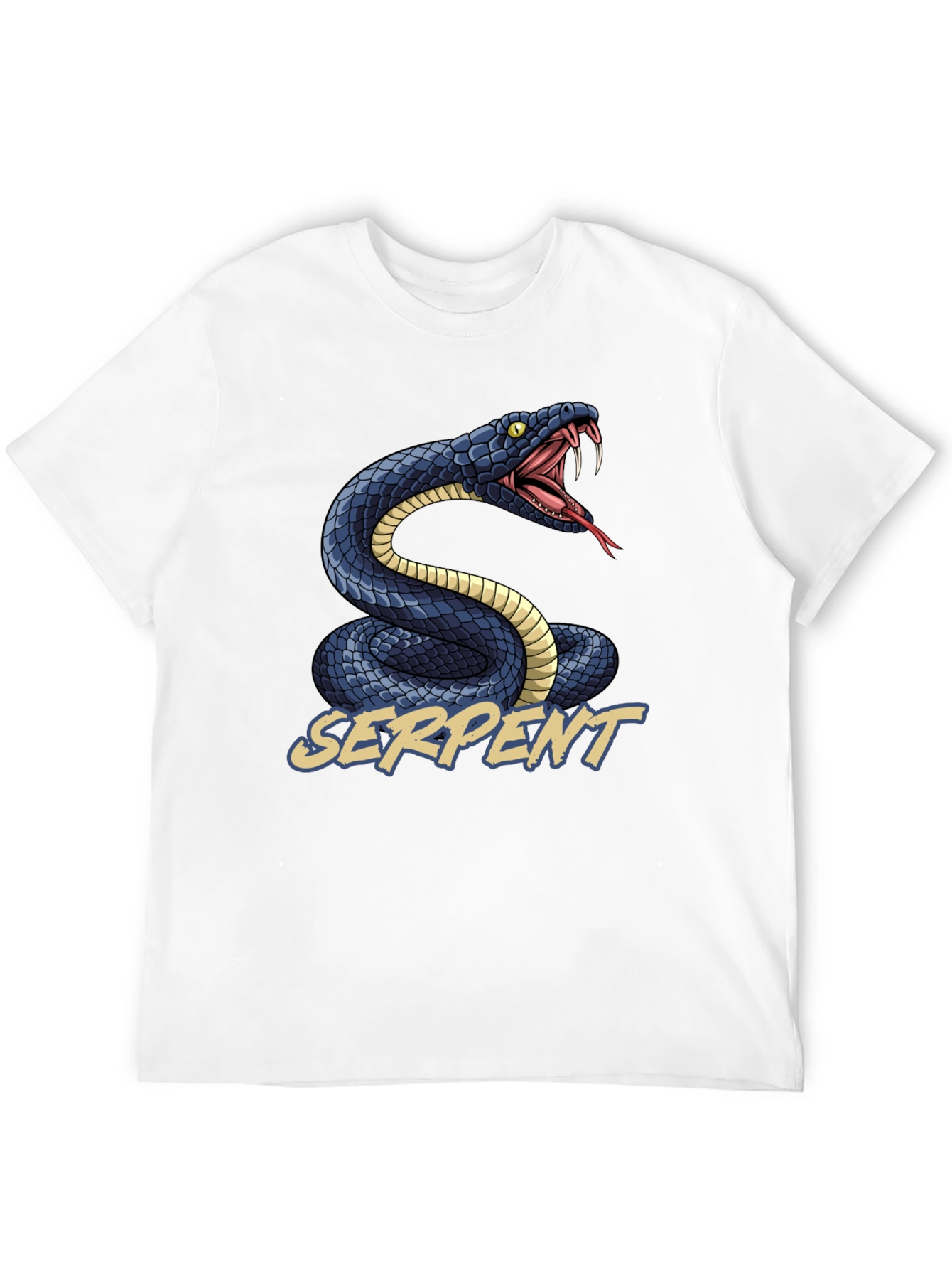 Serpent Graphic T-Shirt - Black