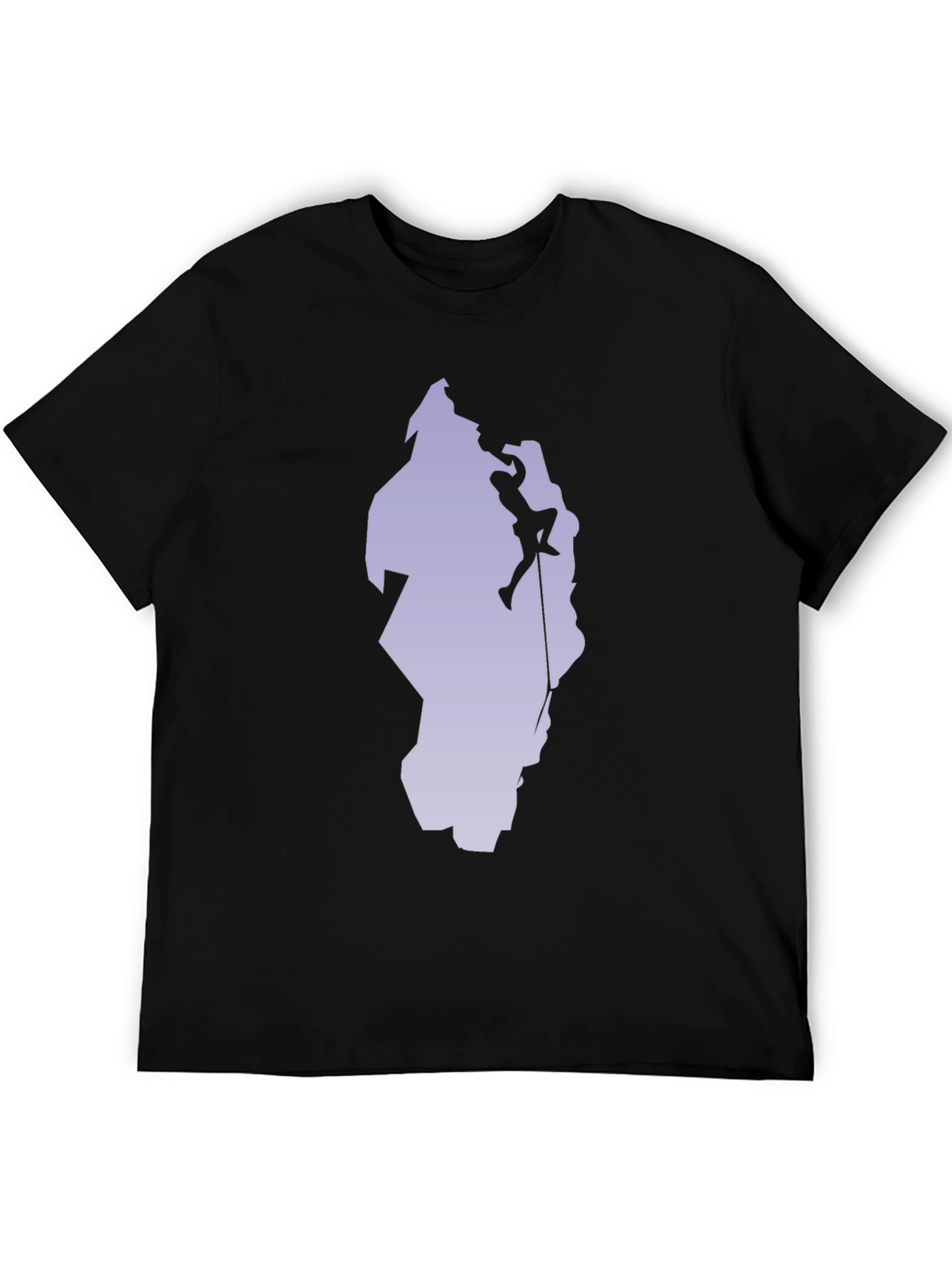 Climber Silhouette Graphic T-Shirt