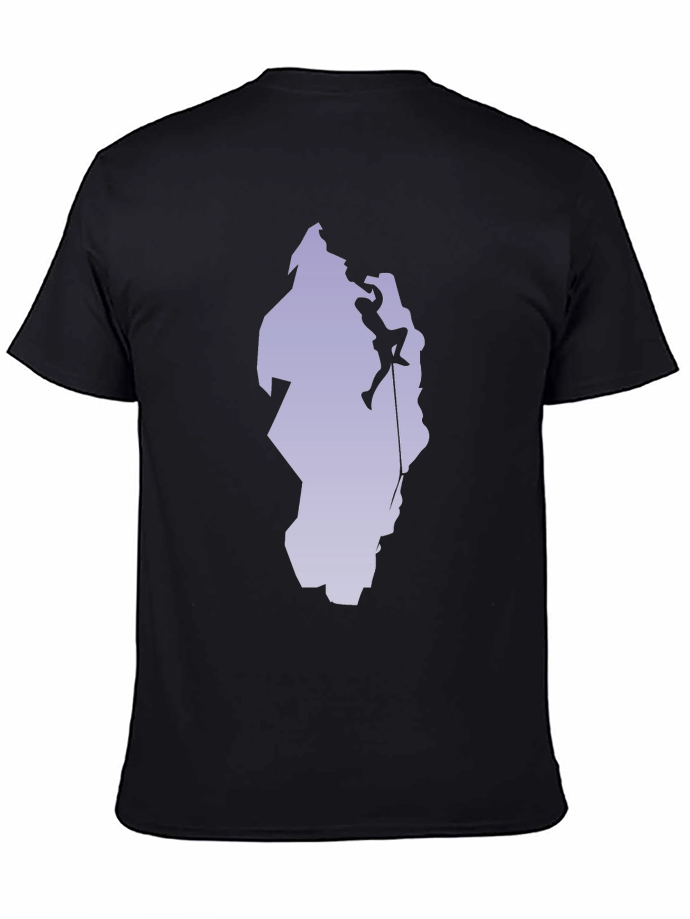 Climber Silhouette Graphic T-Shirt
