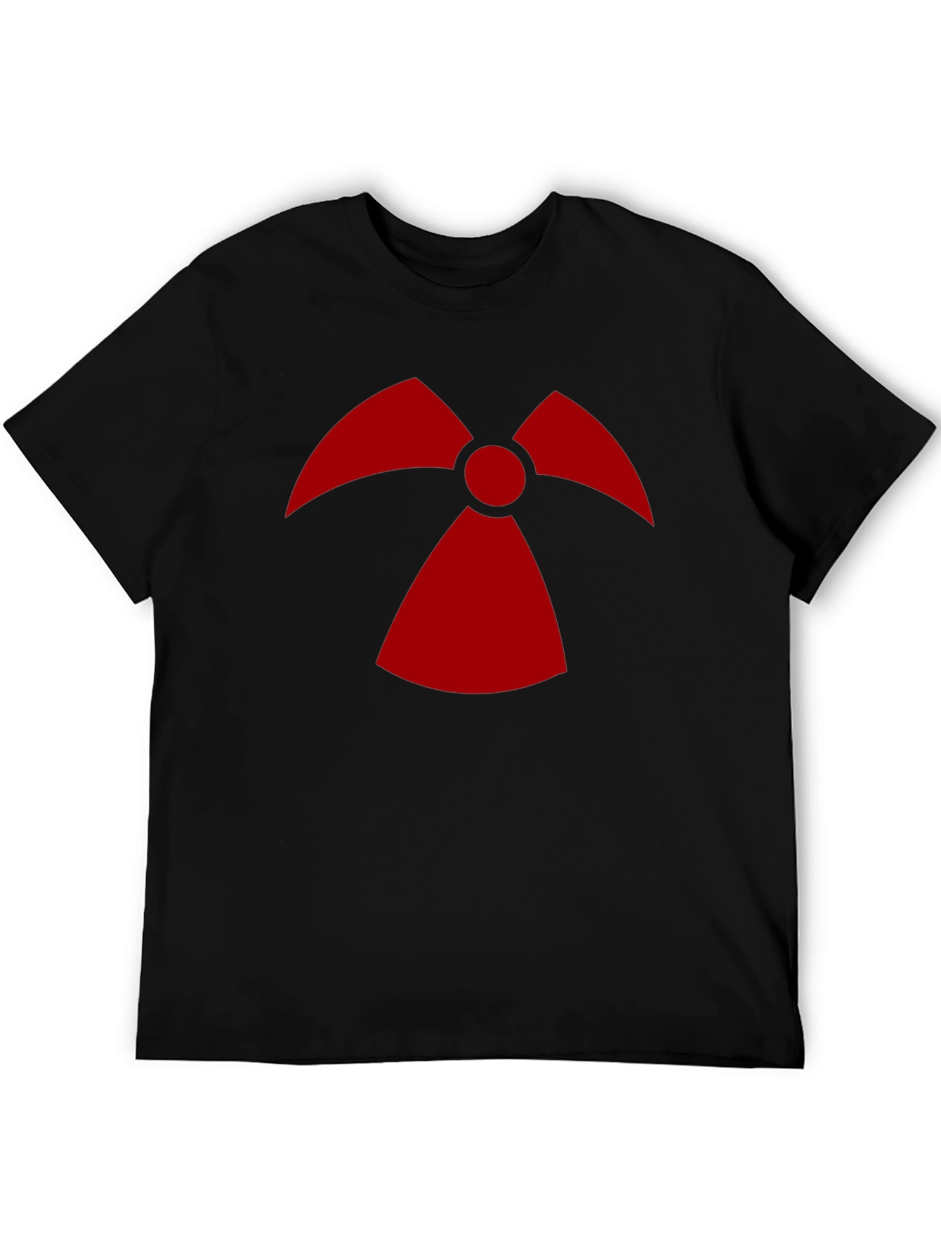 Radioactive Symbol Graphic Tee - Mens Black T-Shirt