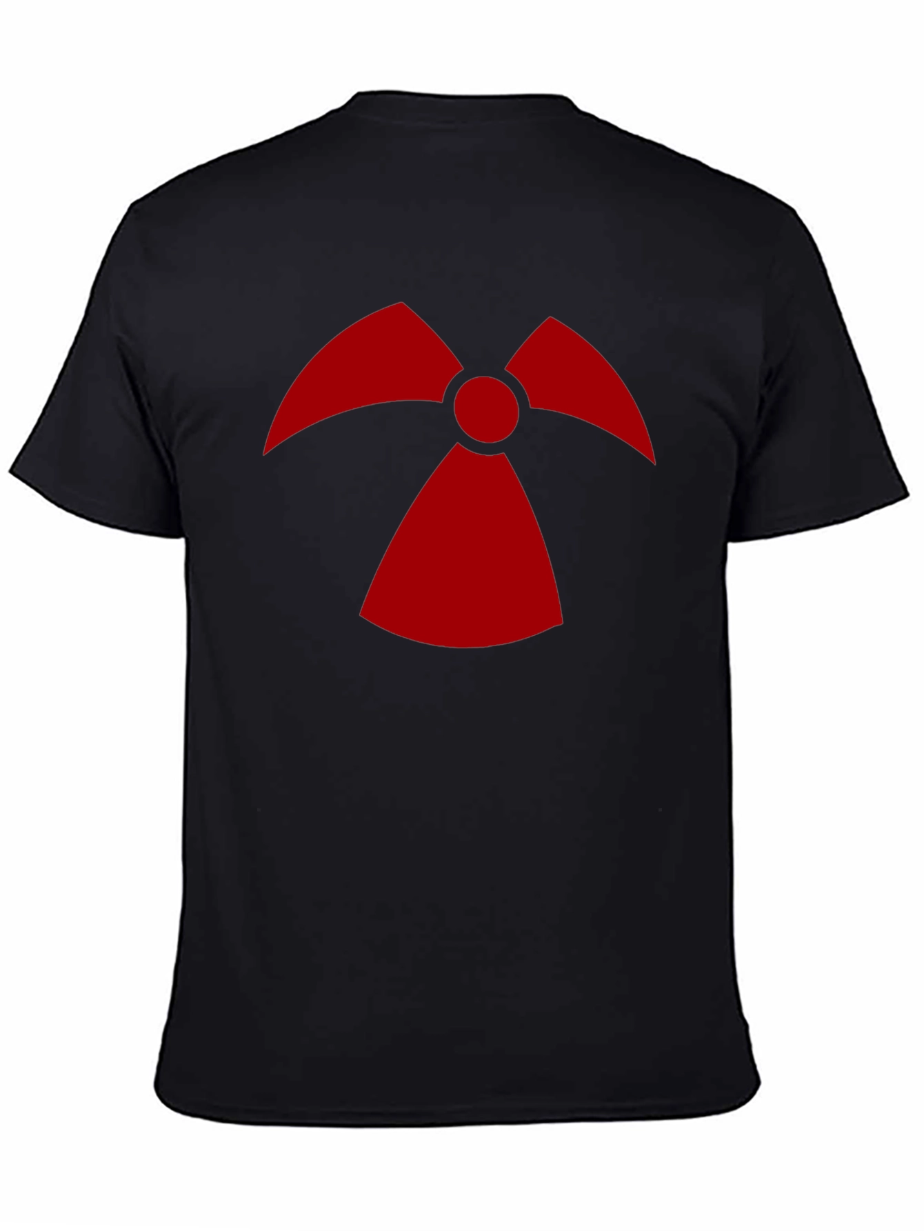 Radioactive Symbol Graphic Tee - Mens Black T-Shirt