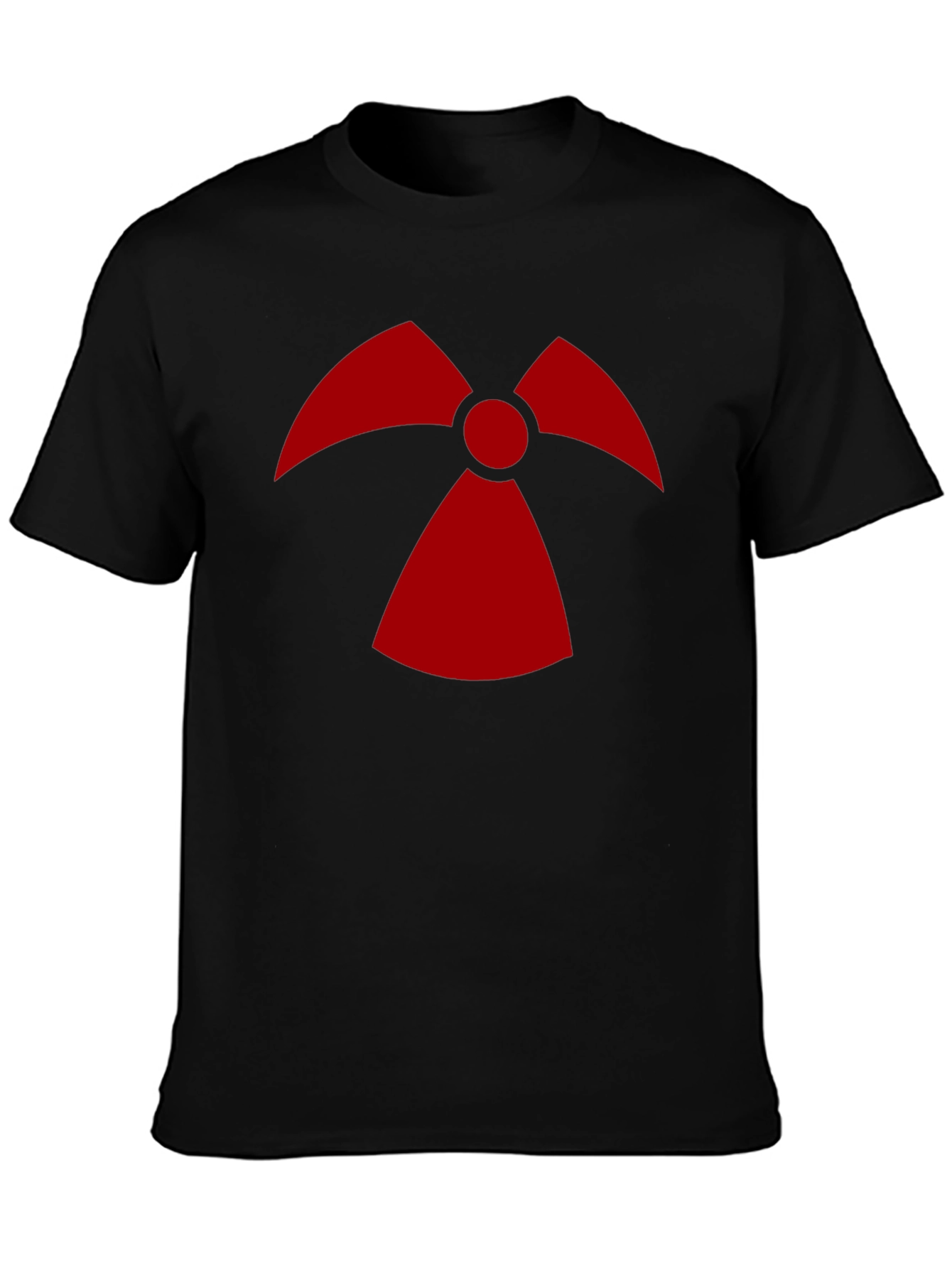 Radioactive Symbol Graphic Tee - Mens Black T-Shirt