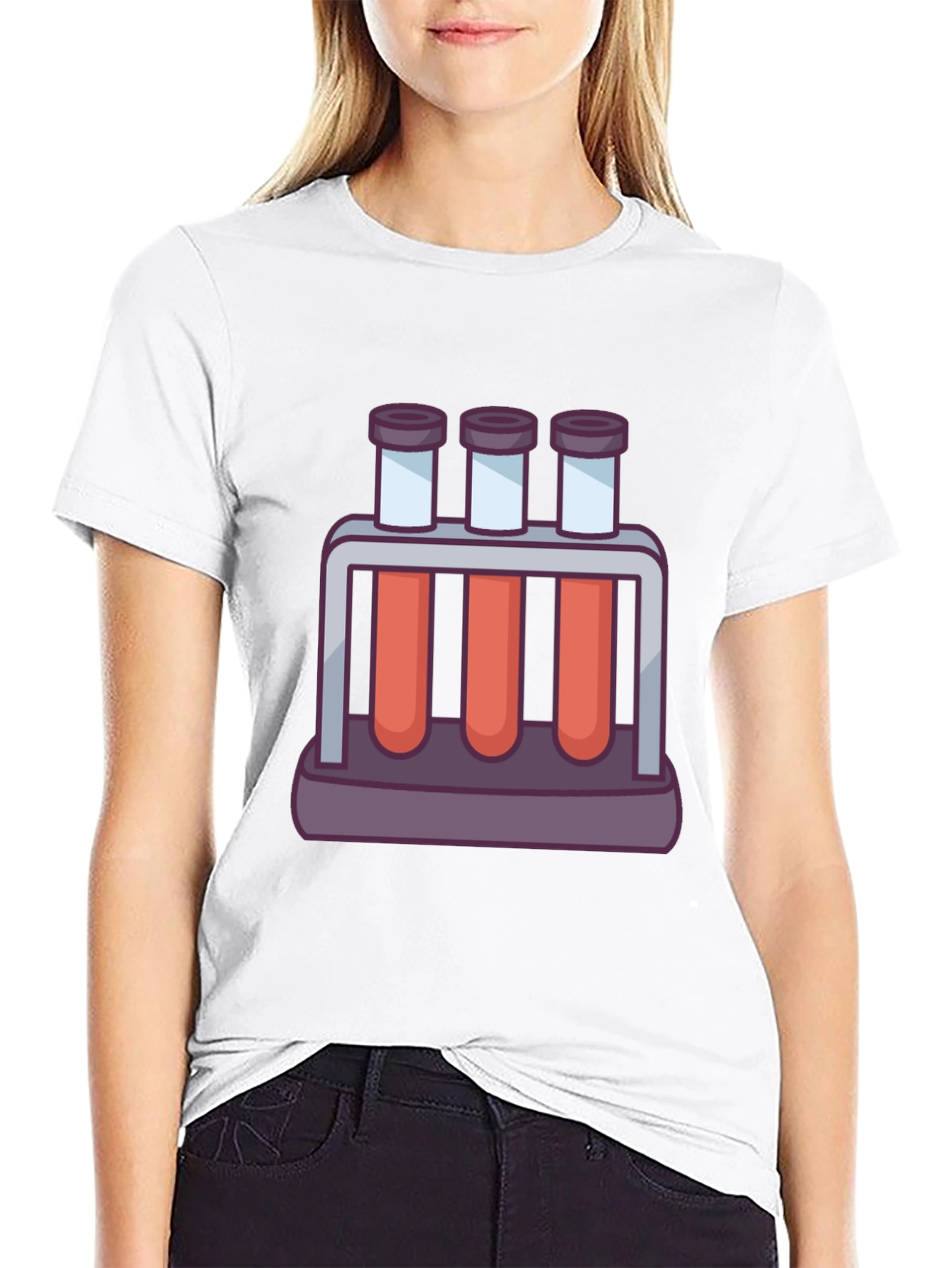 Science Test Tube Graphic Tee