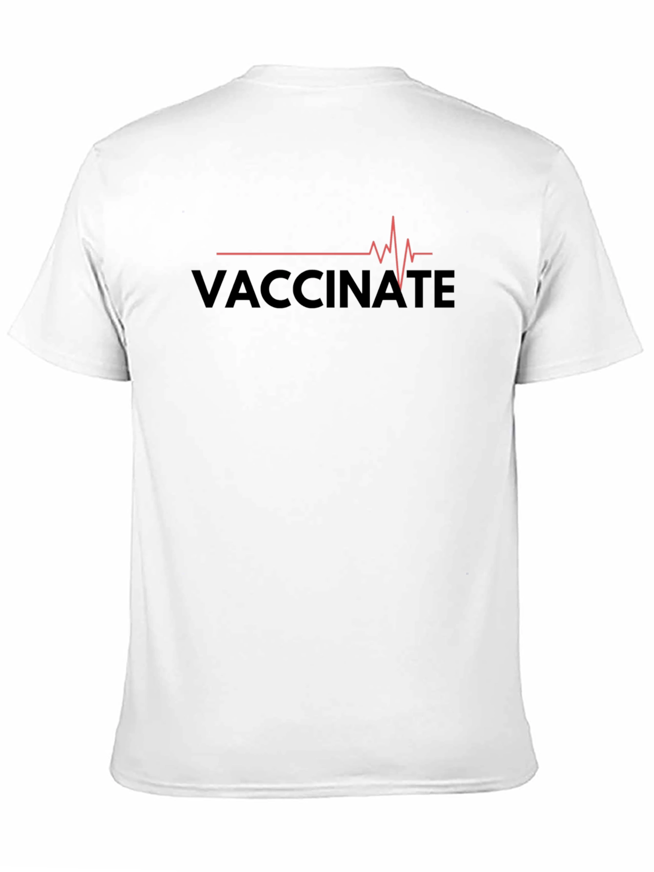 Vaccinate Heartbeat Graphic T-Shirt
