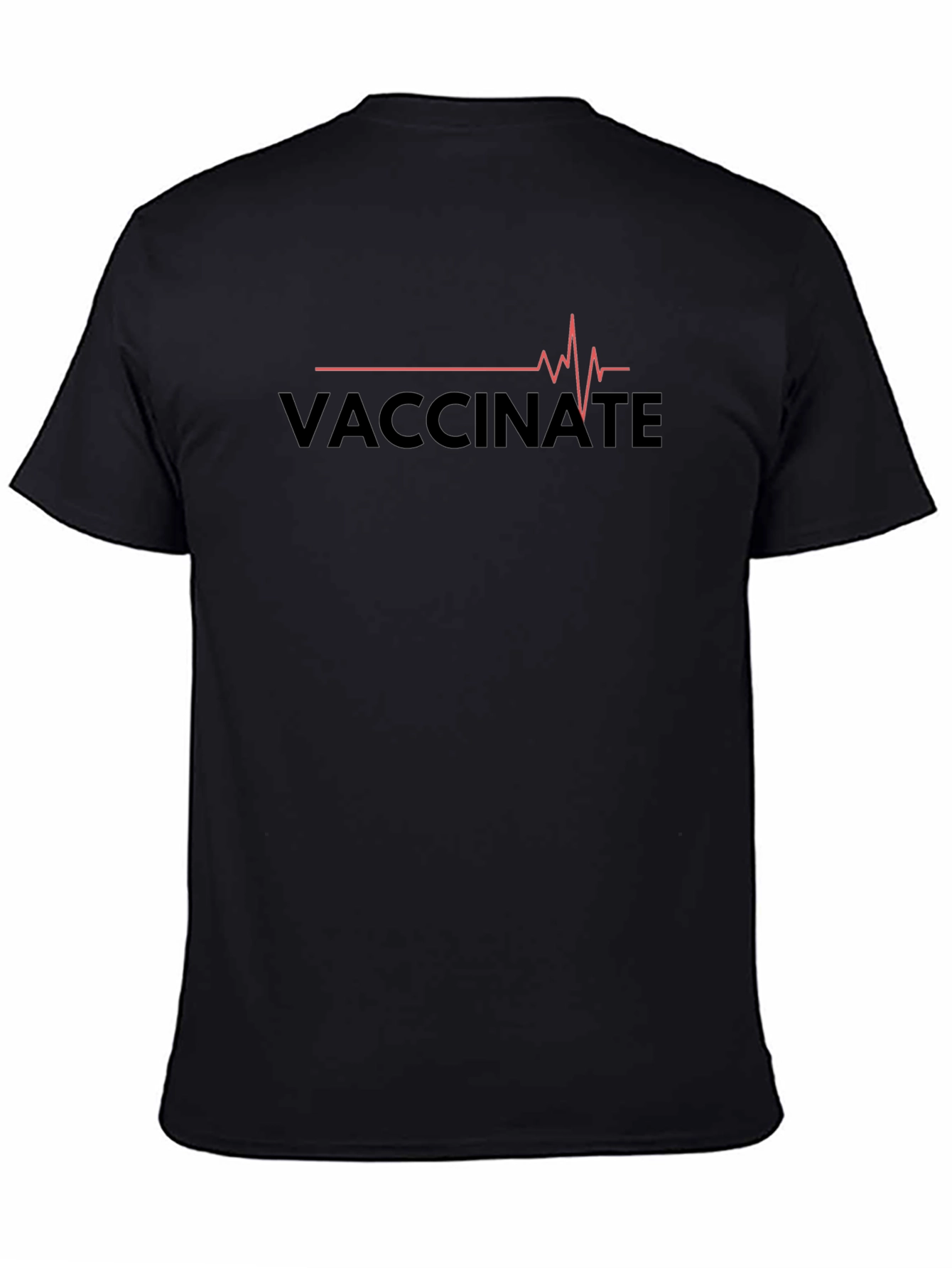 Vaccinate Heartbeat Graphic T-Shirt