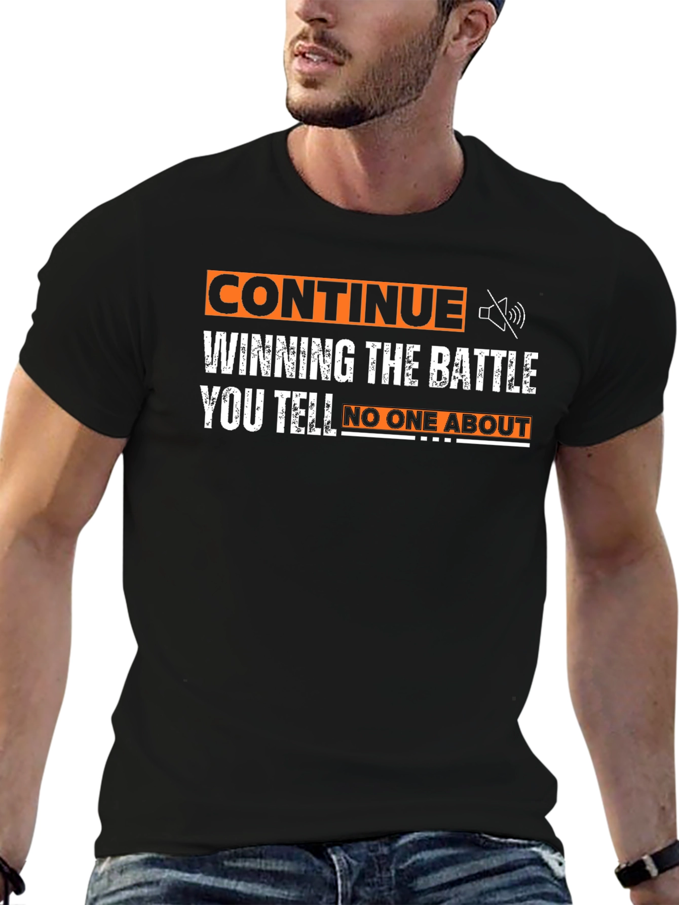 Continue Winning T-Shirt - Motivational Graphic Tee