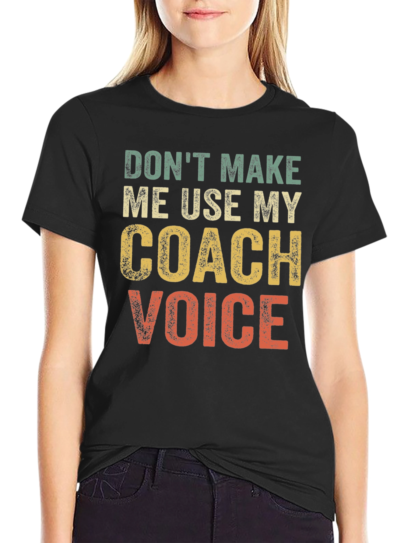 Coach Voice T-Shirt - Funny Coaching Tee