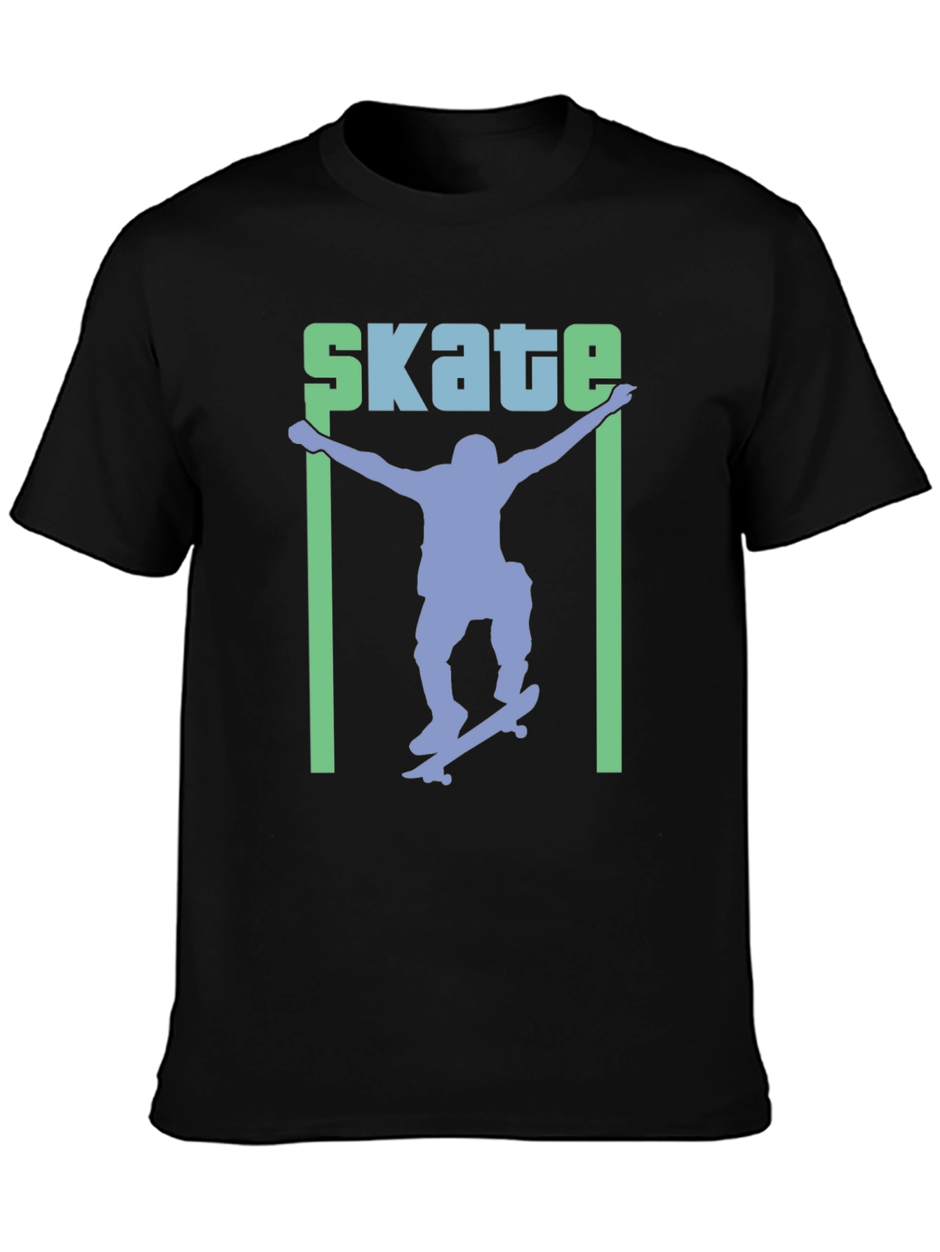 Skateboarding Graphic Tee - Cool Skater Design