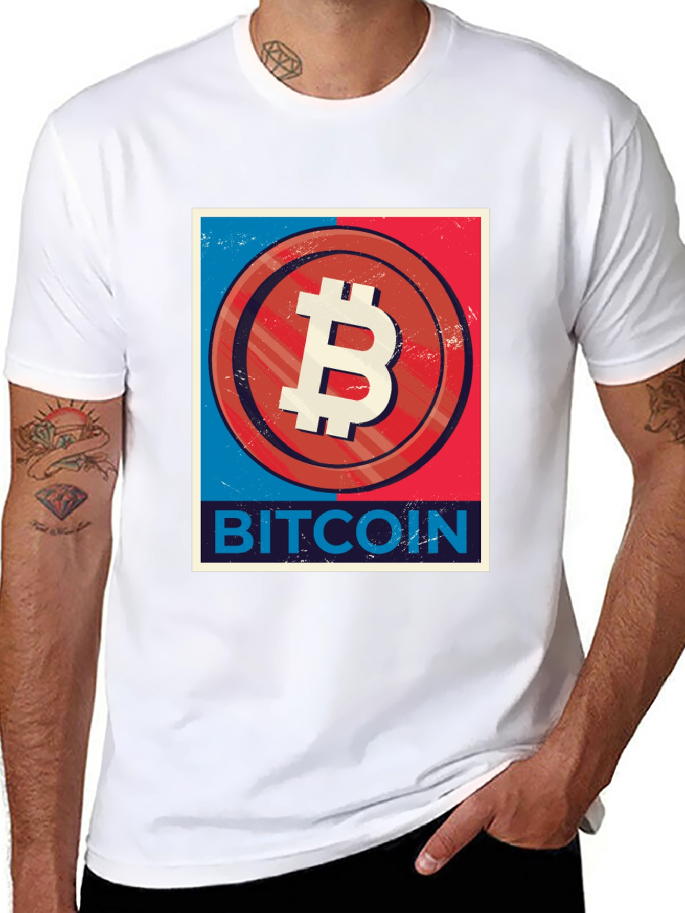 Bitcoin Graphic Tee - Crypto Enthusiast T-Shirt