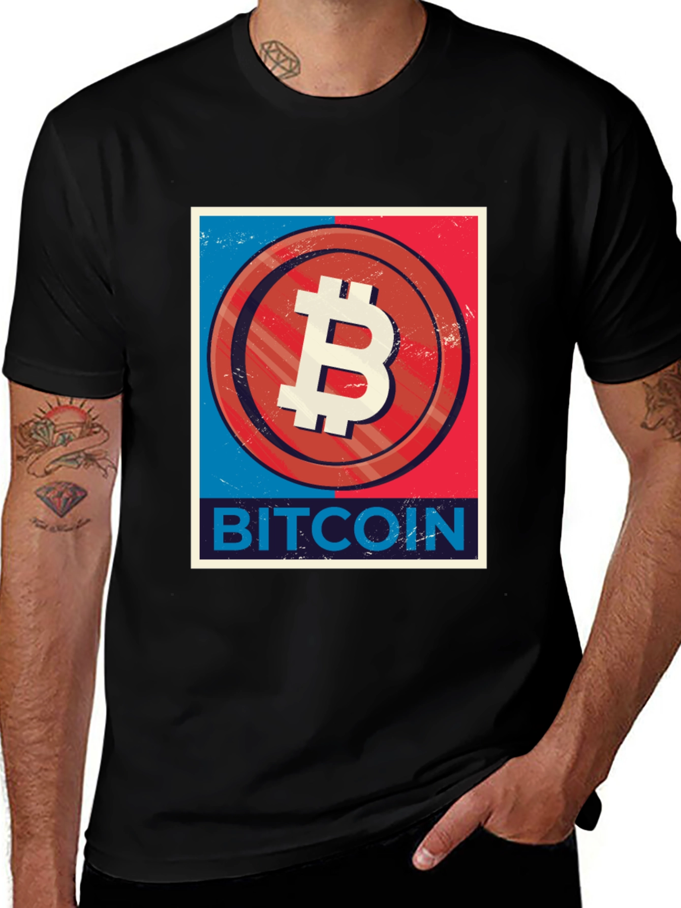 Bitcoin Graphic Tee - Crypto Enthusiast T-Shirt