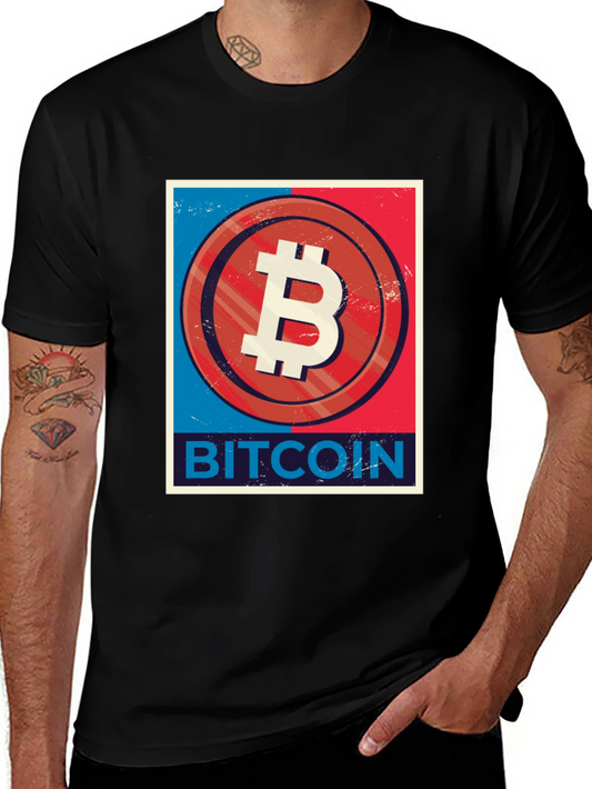 Bitcoin Graphic Tee - Crypto Enthusiast T-Shirt
