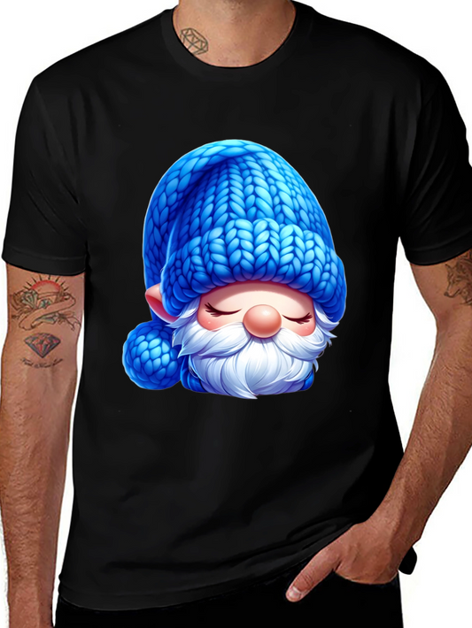 Blue Hat Gnome Graphic Tee