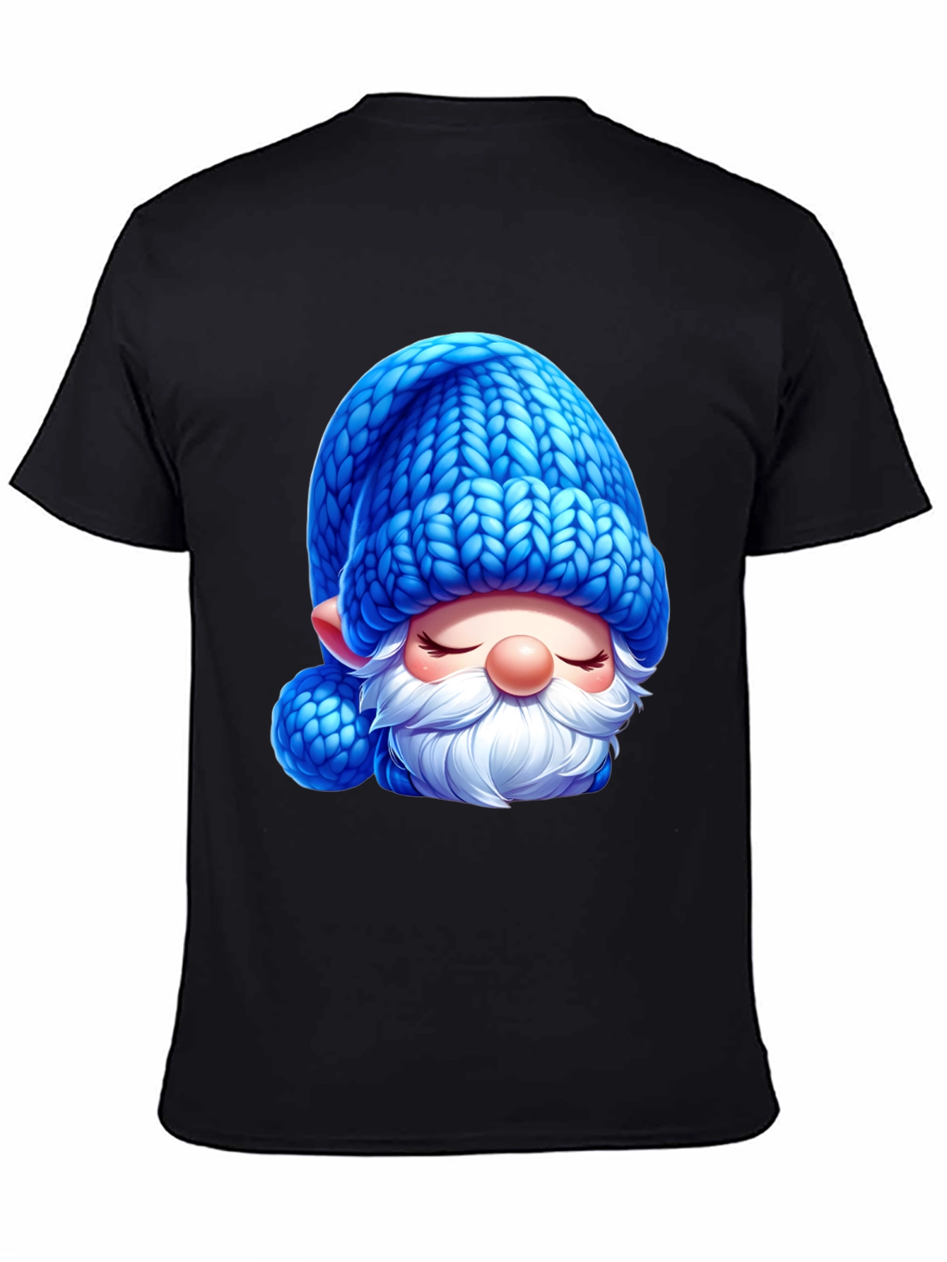 Blue Hat Gnome Graphic Tee