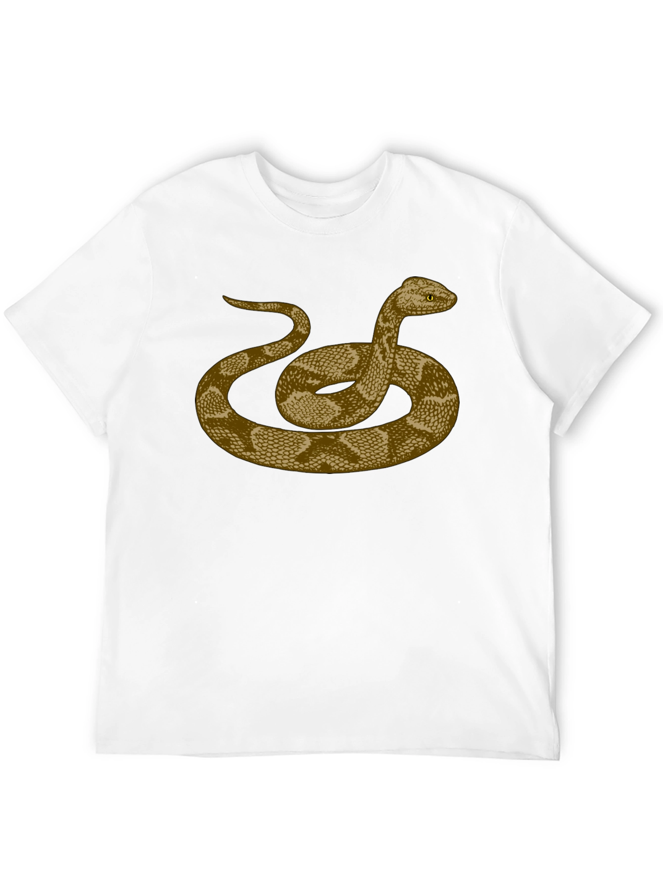 Snake Graphic Tee - Mens Black T-Shirt