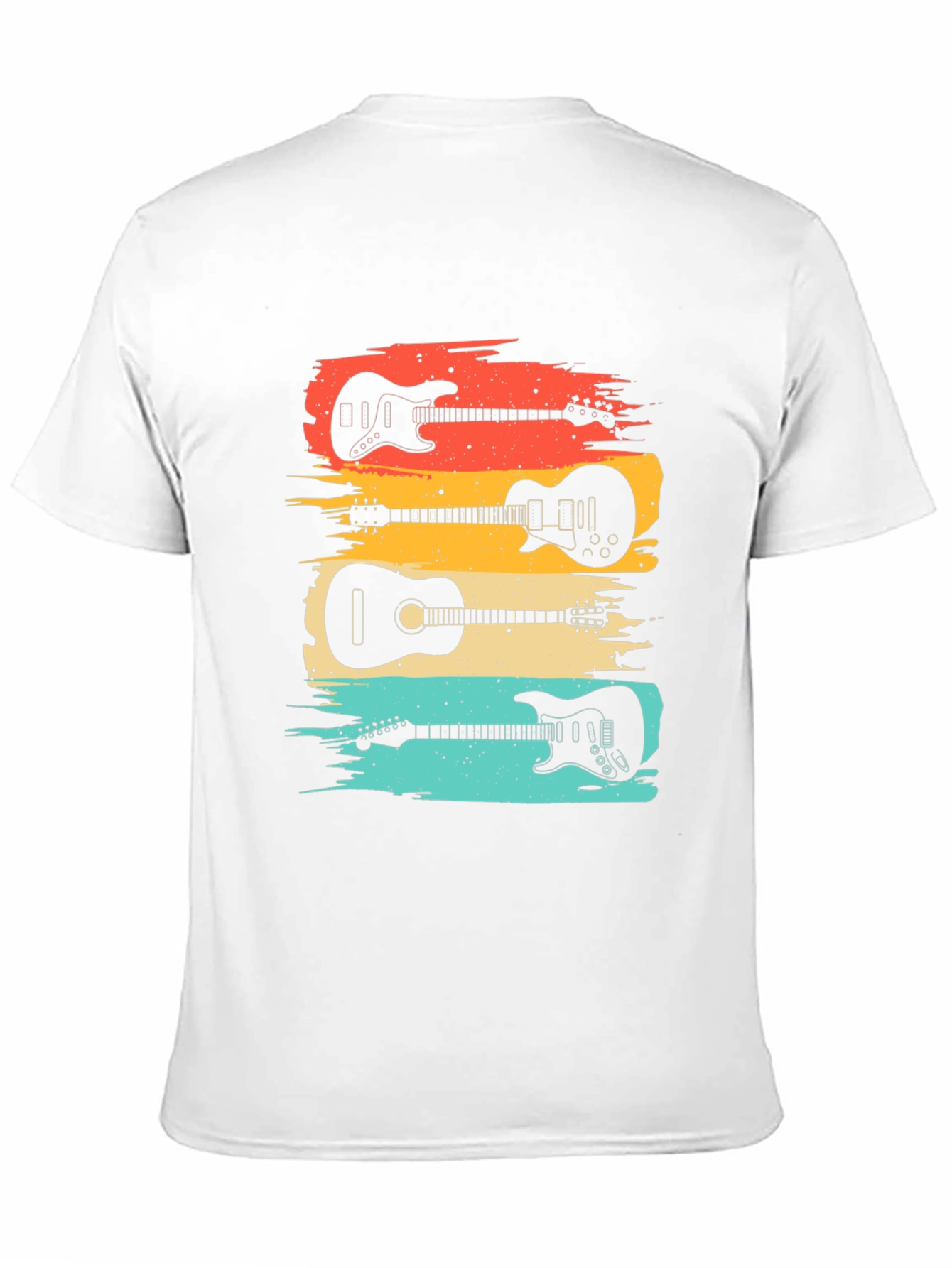 Retro Guitar Lover T-Shirt: Classic Music Tee