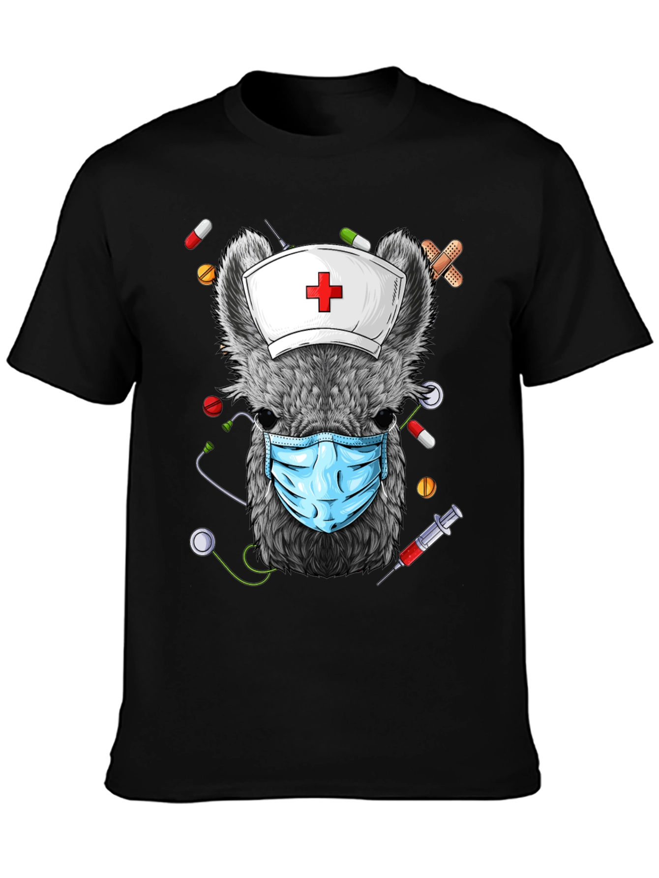 Nurse Possum Graphic T-Shirt