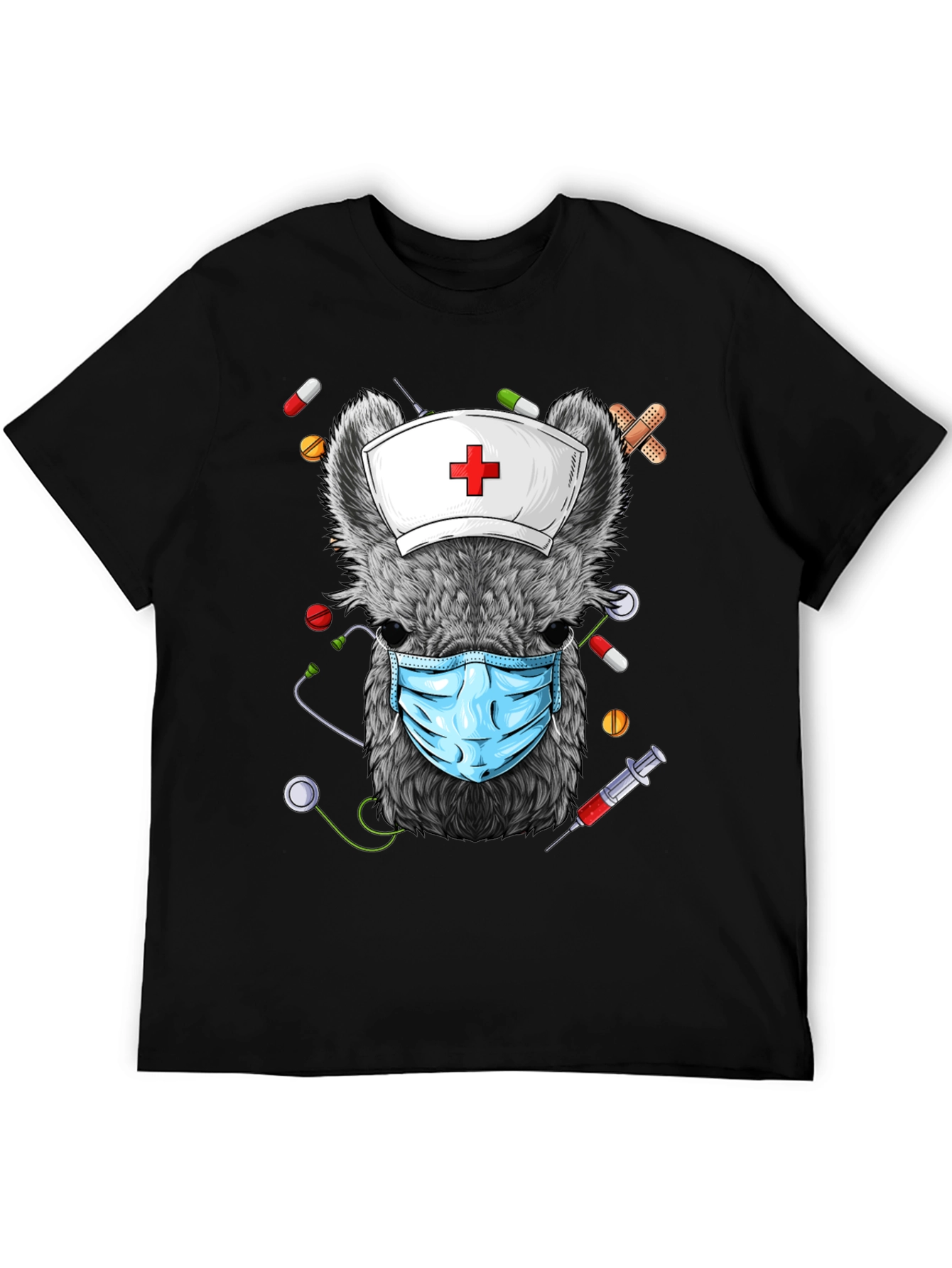 Nurse Possum Graphic T-Shirt