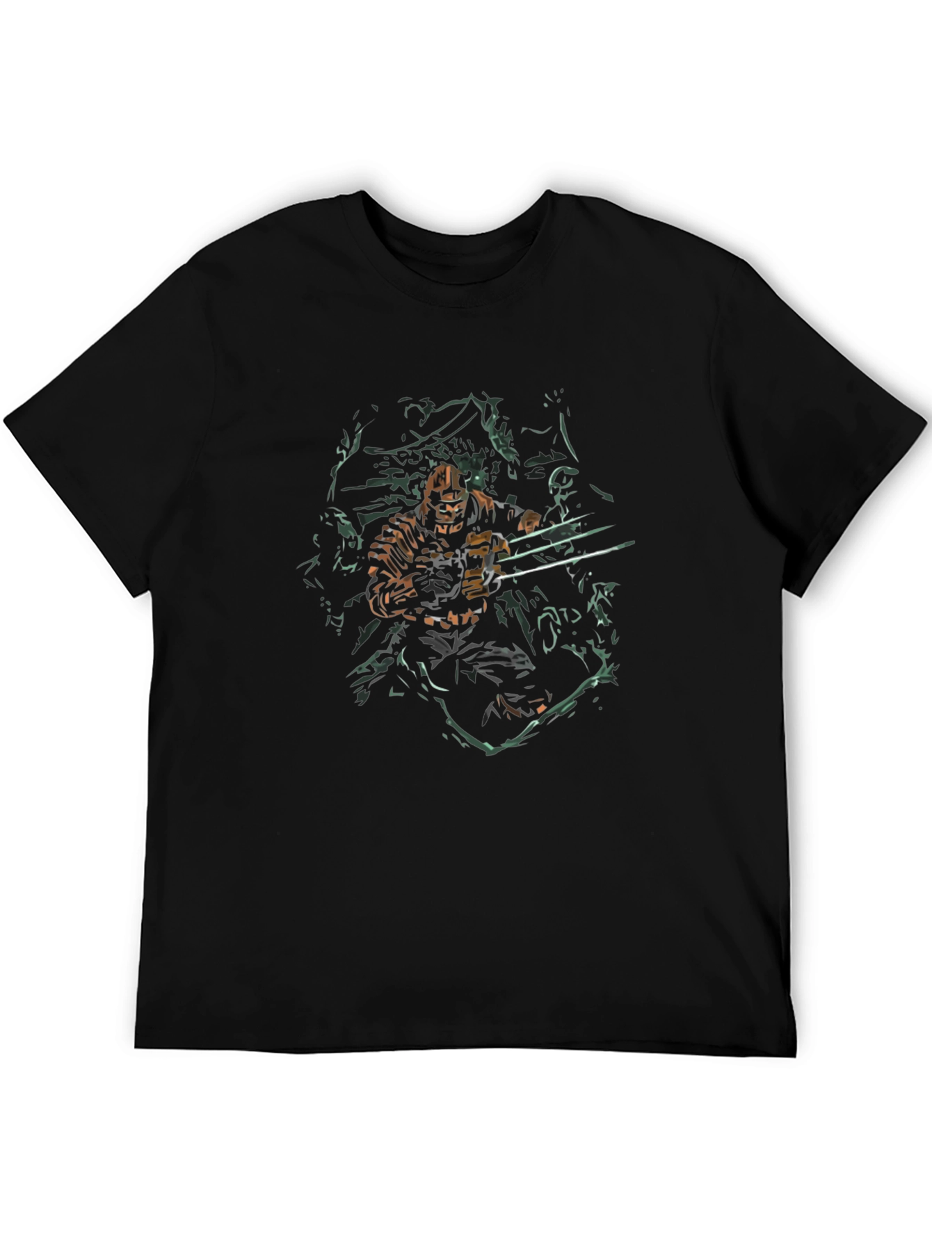 Retro Comic Book Hero Graphic T-Shirt