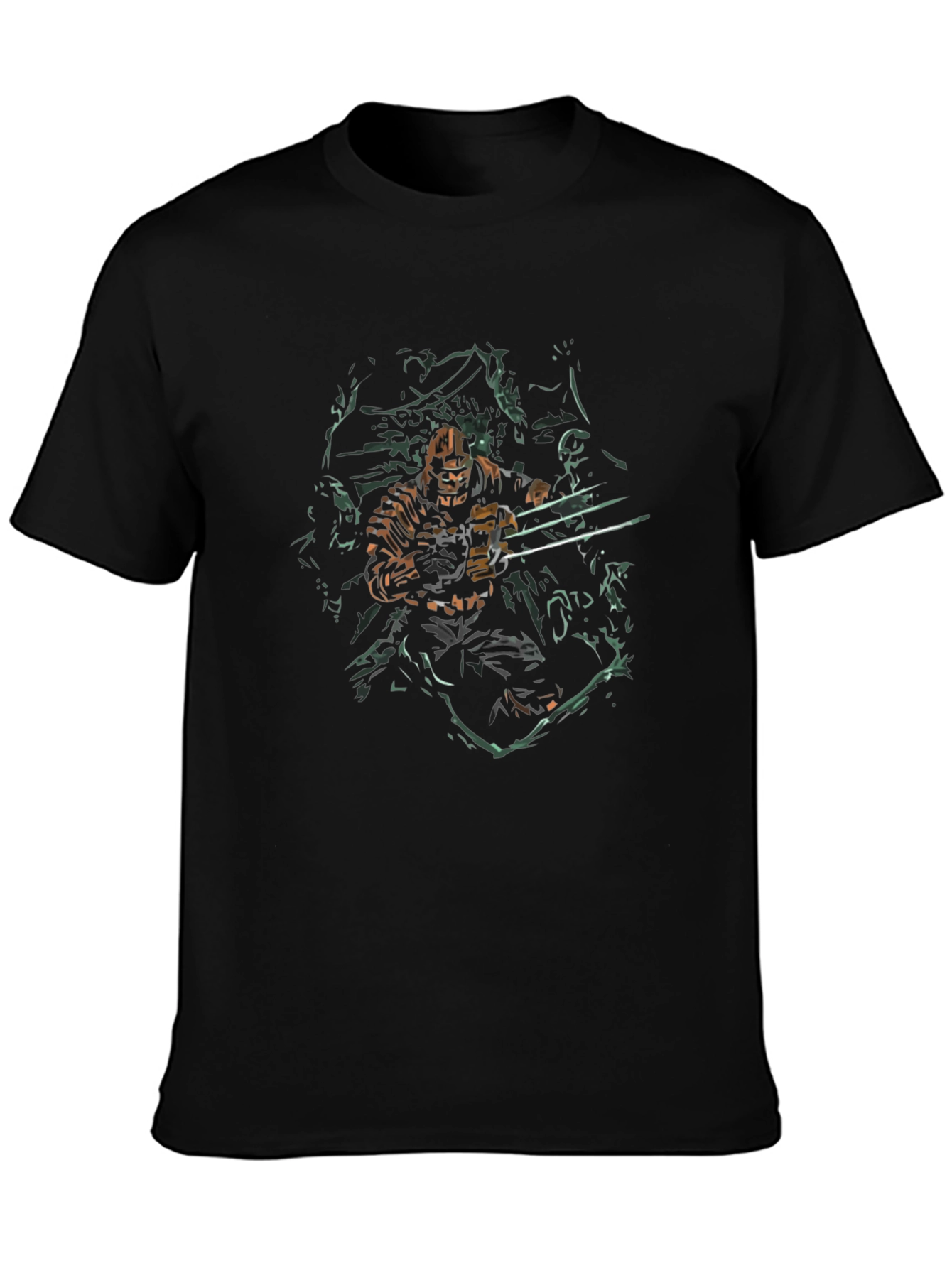 Retro Comic Book Hero Graphic T-Shirt