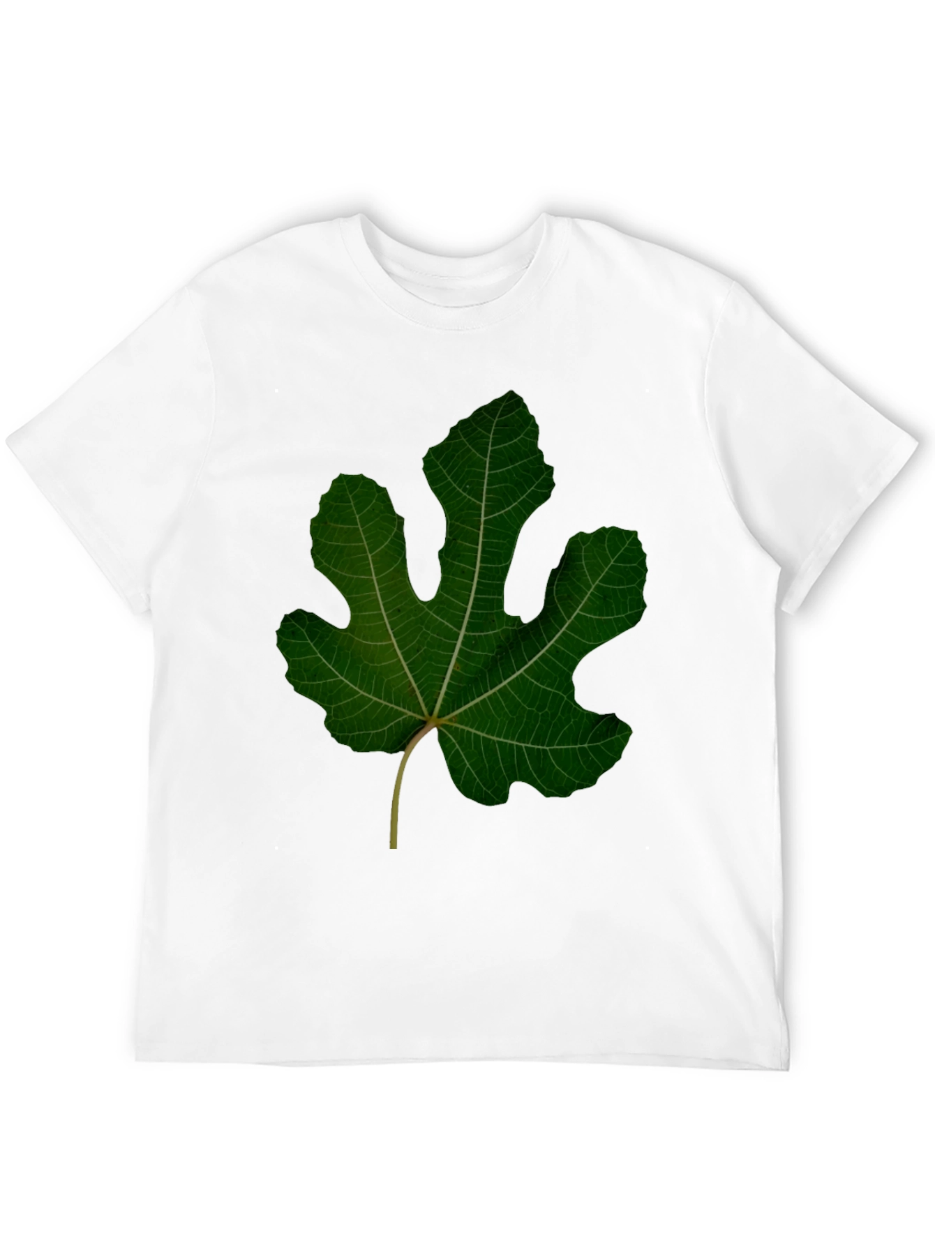 Leaf Graphic Black Tee
