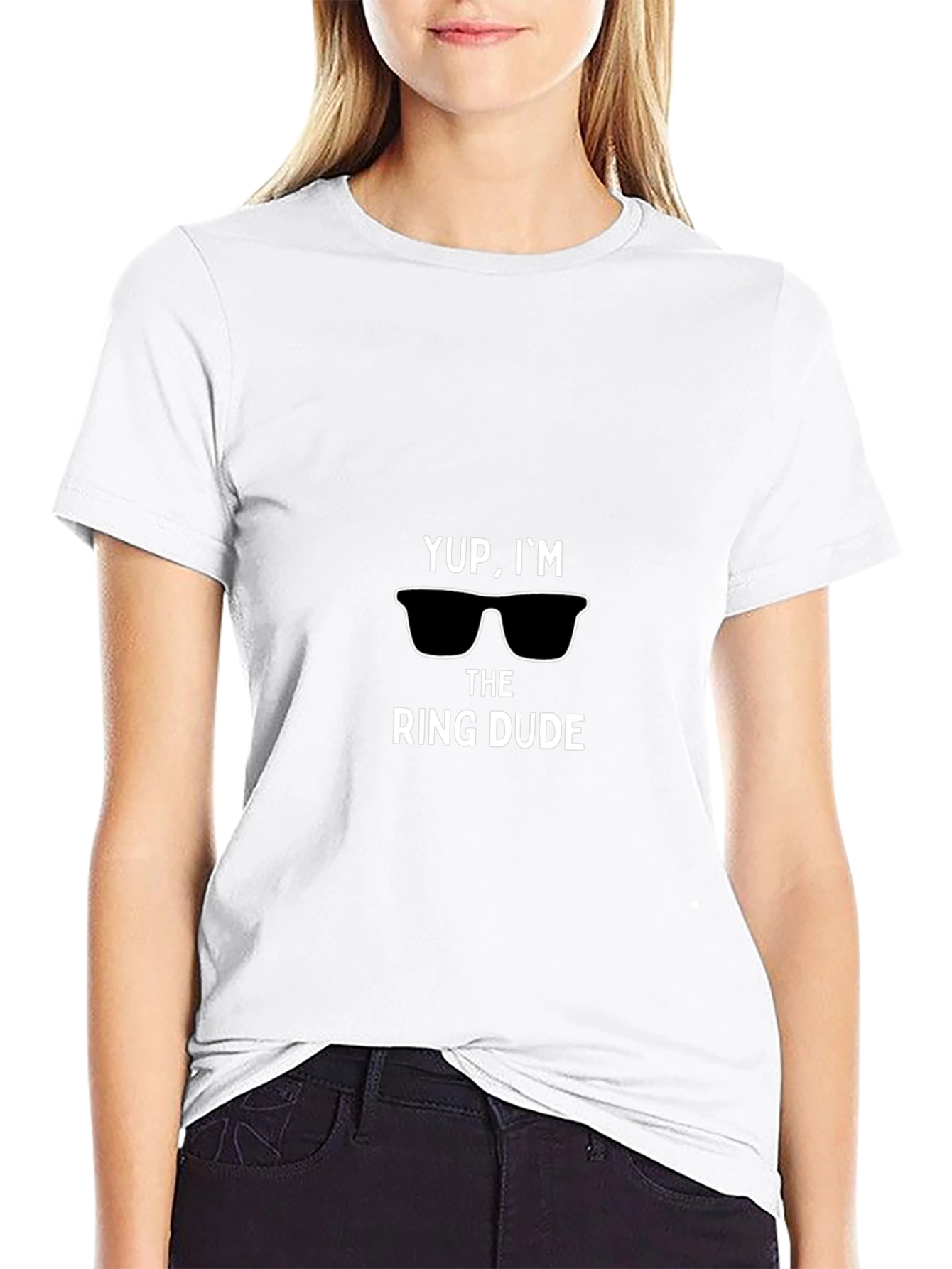 Yup Im The Ring Dude T-Shirt - Wedding Party