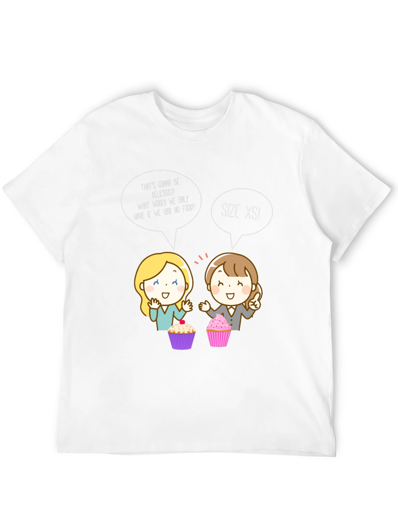 Whimsical Cupcake T-Shirt - Size XS!