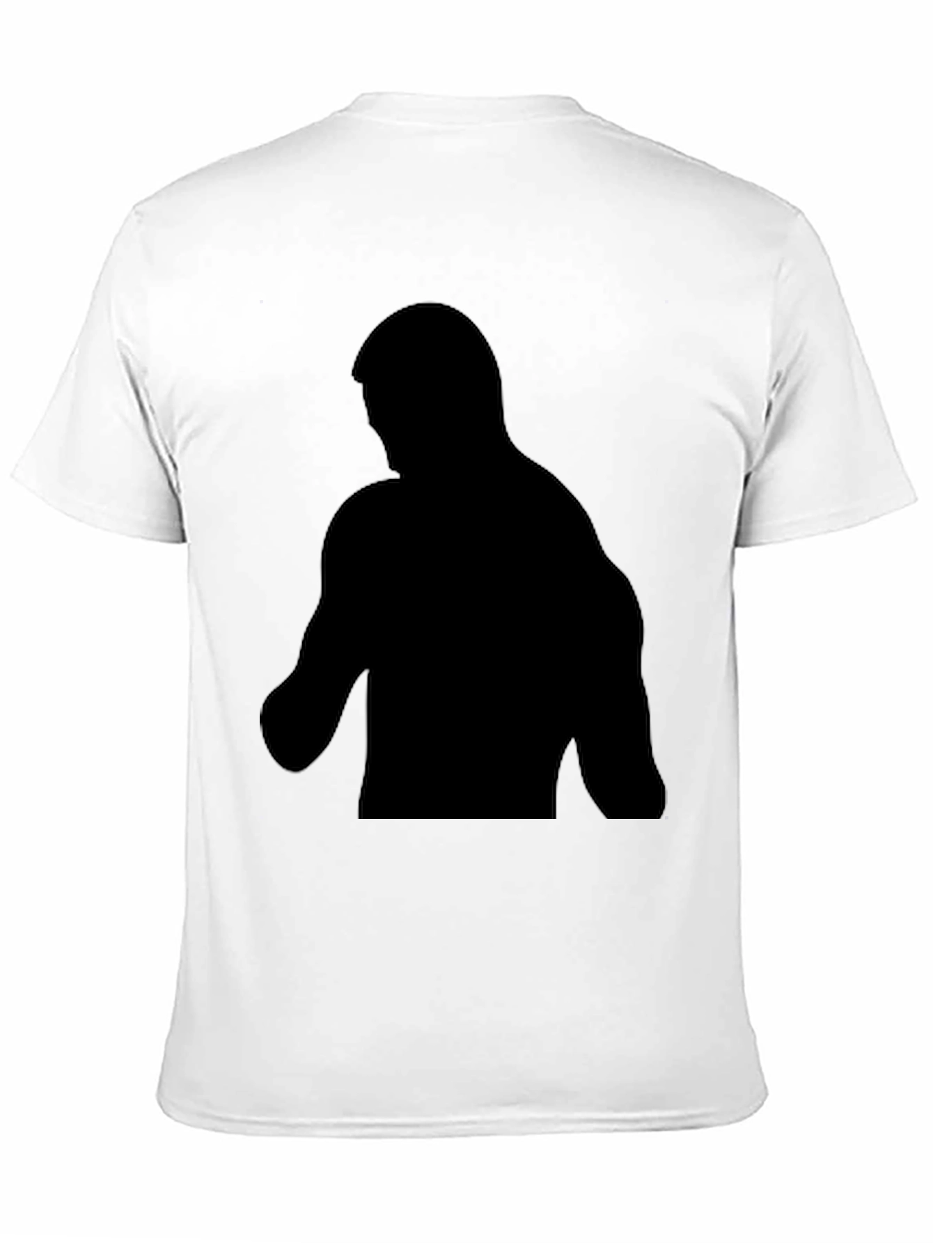 Silhouette Graphic Black Tee