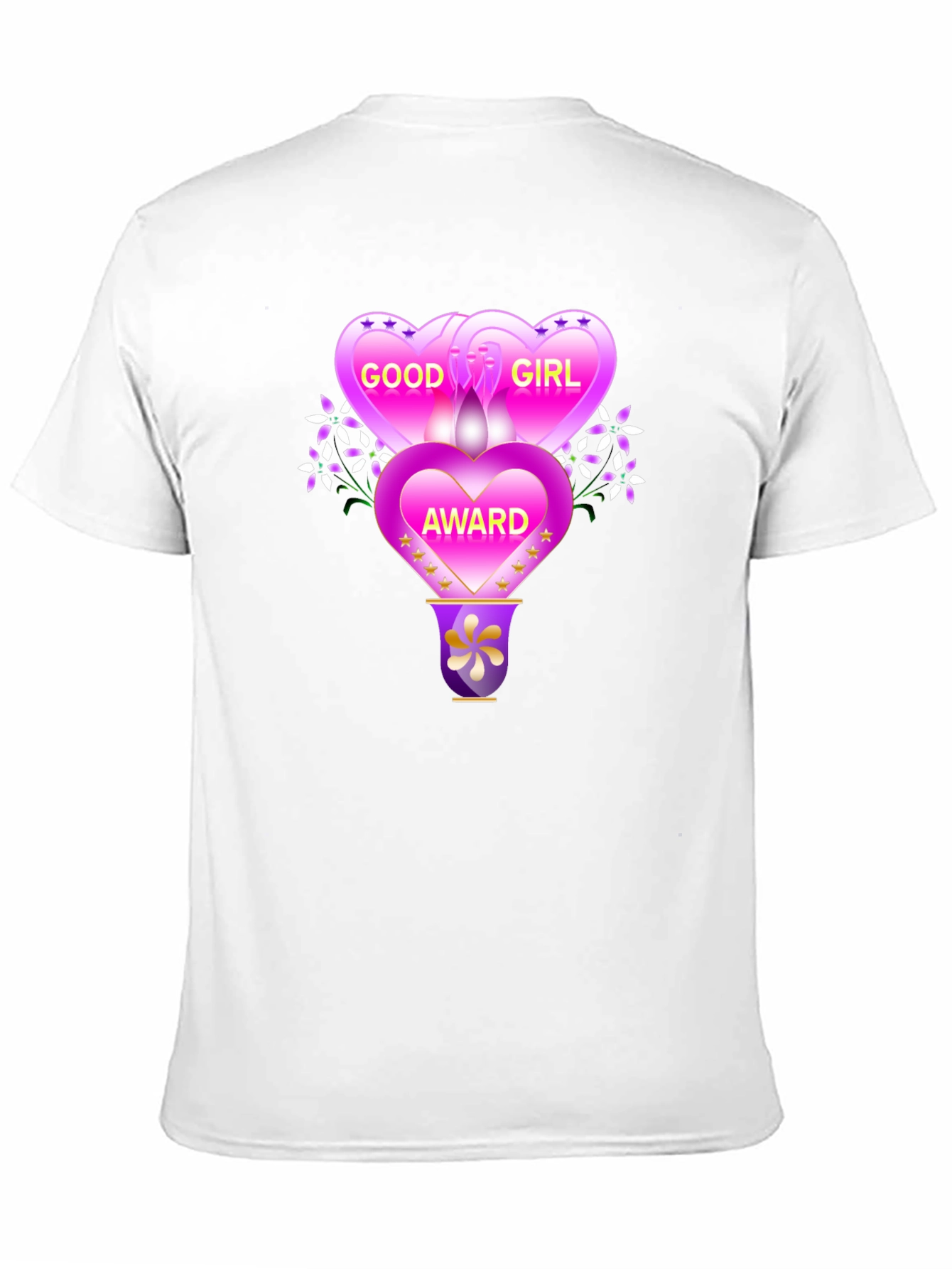 Good Girl Award Graphic Tee - Novelty T-Shirt