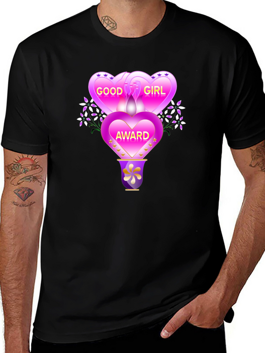 Good Girl Award Graphic Tee - Novelty T-Shirt