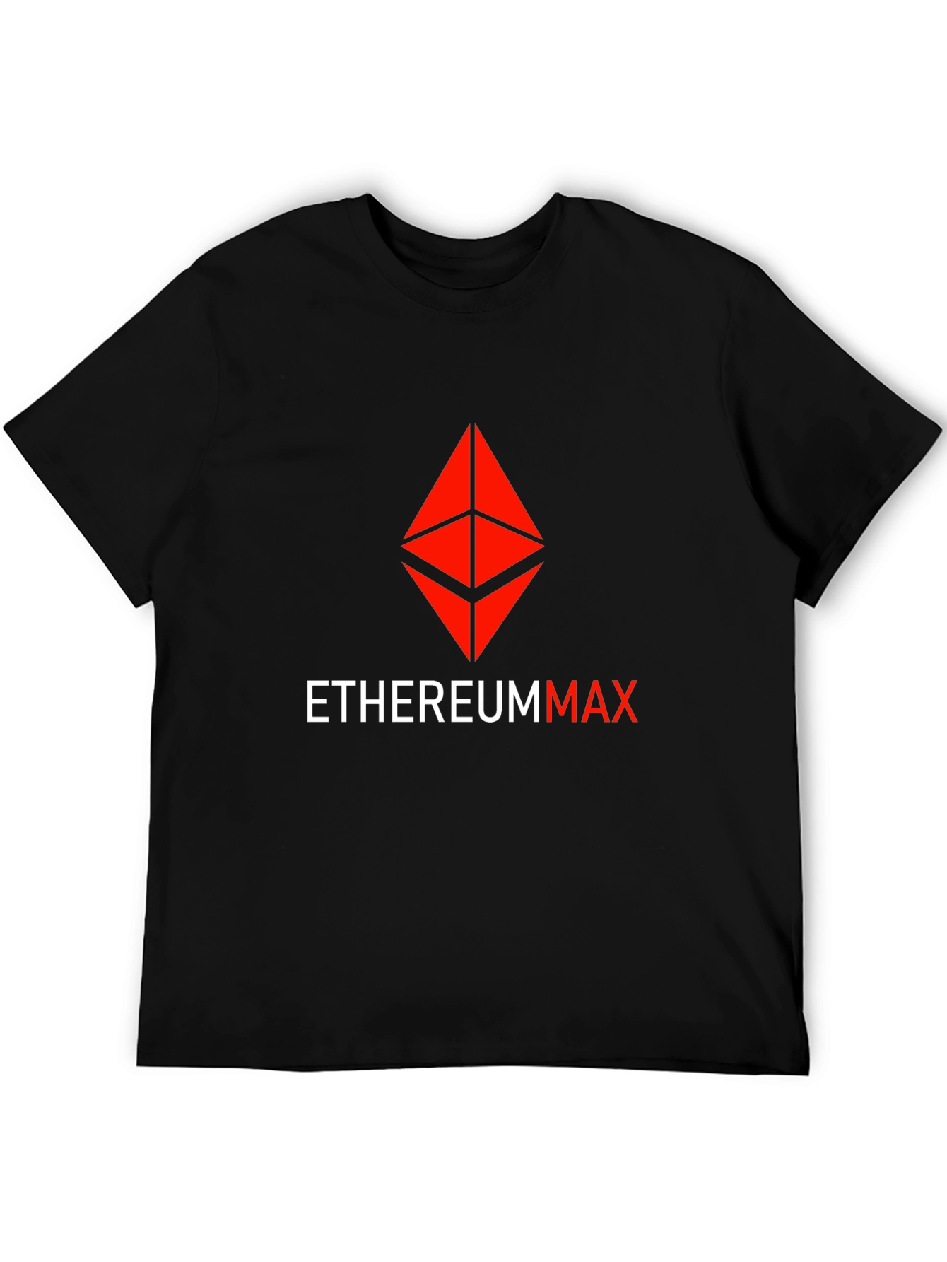 Ethereum Max Black T-Shirt | Crypto Fashion