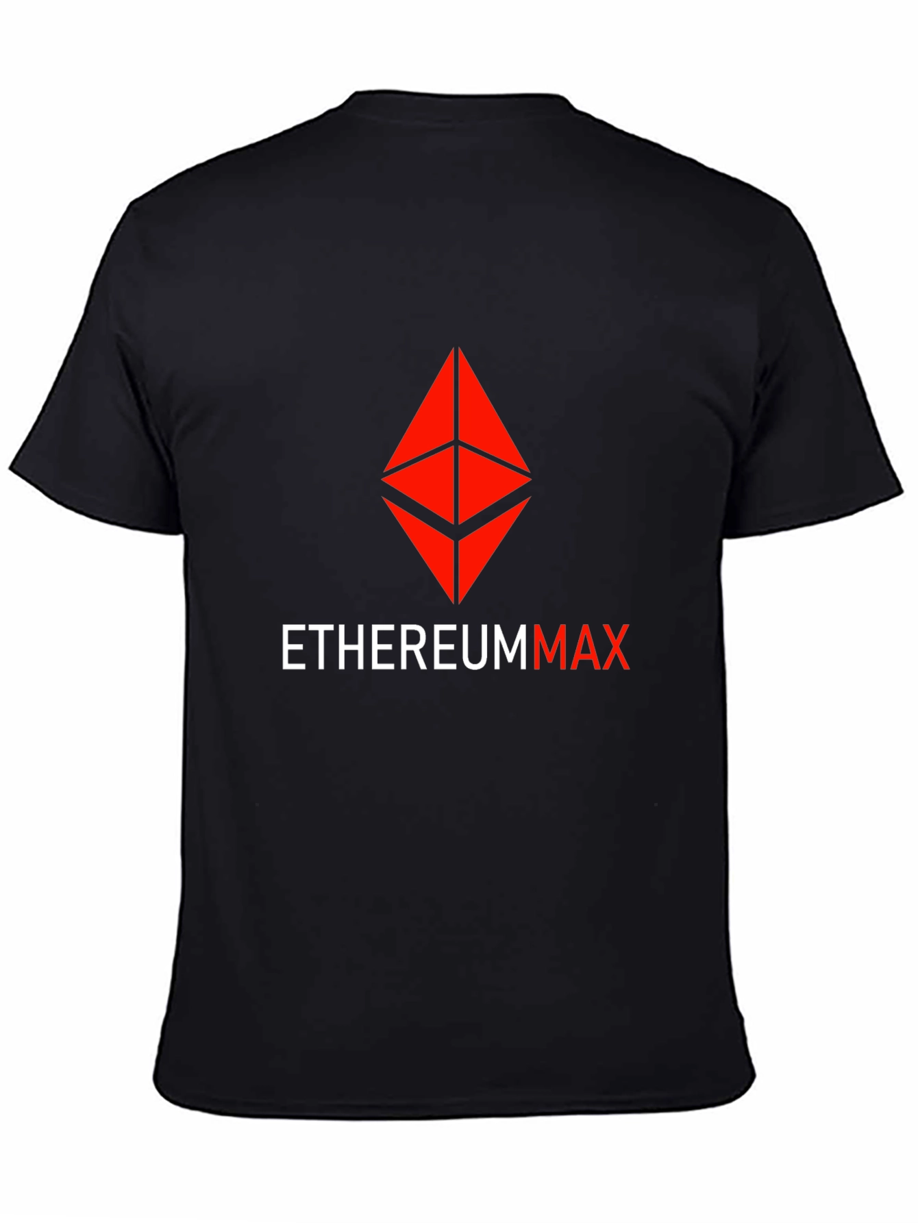 Ethereum Max Black T-Shirt | Crypto Fashion