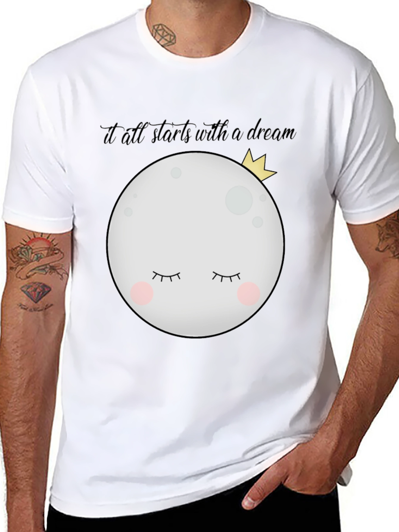 Dreamy Moon Graphic Tee