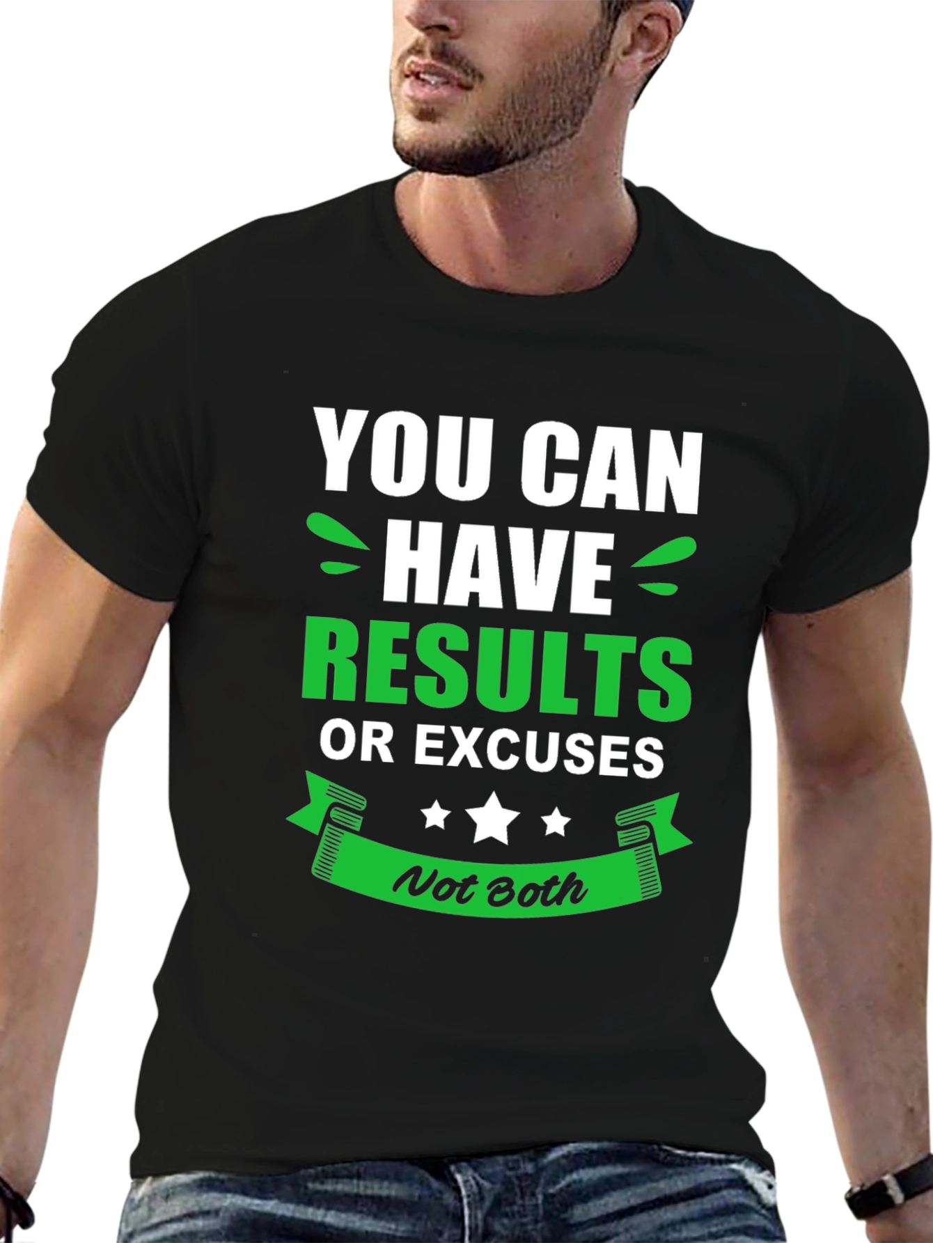 Results or Excuses Graphic Tee