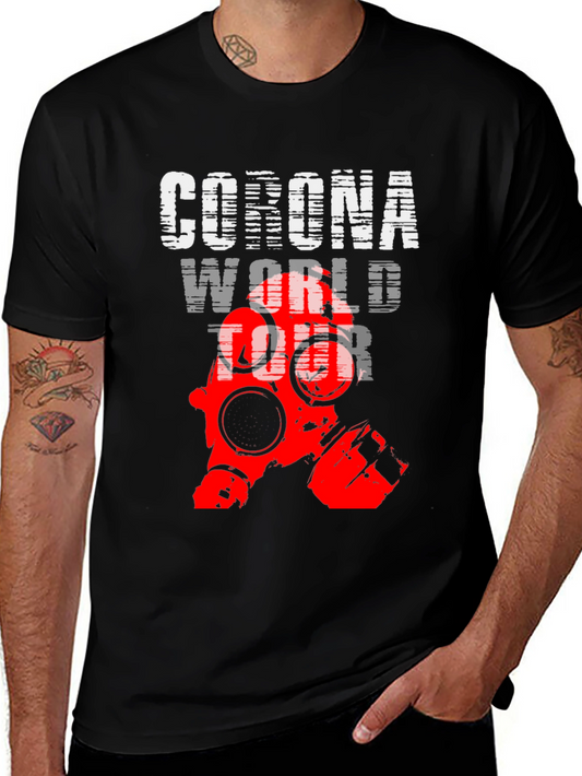 Corona World Tour Graphic Tee - Black T-Shirt