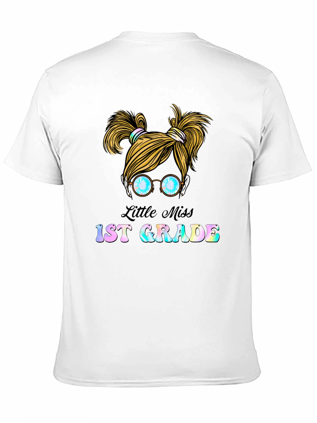 Little Miss 1st Grade Black T-Shirt