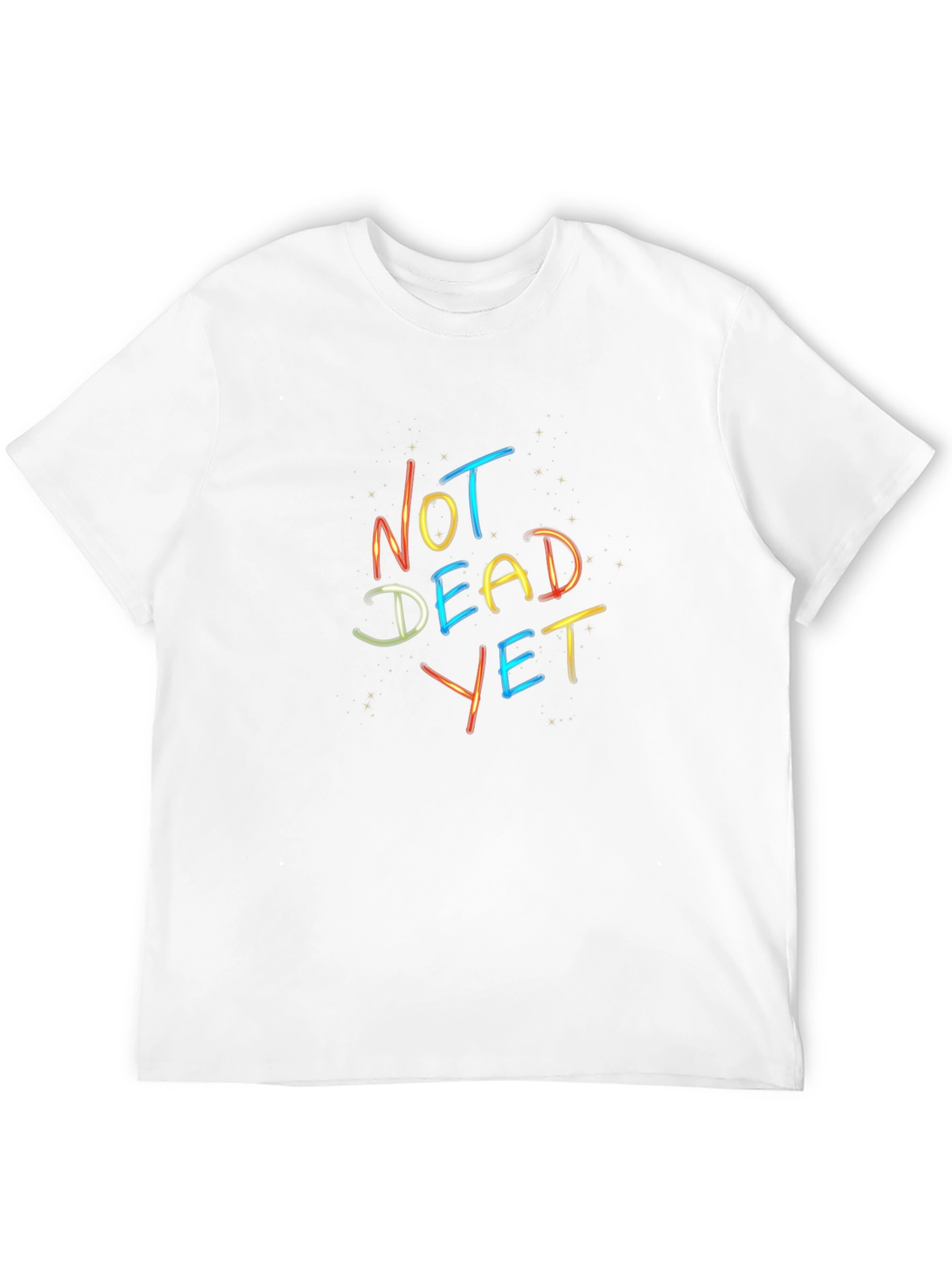 Not Dead Yet Graphic Tee - Mens Black T-Shirt